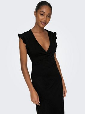 ONLY Jerseykleid ONLMAY S/L WRAP MIDI DRESS