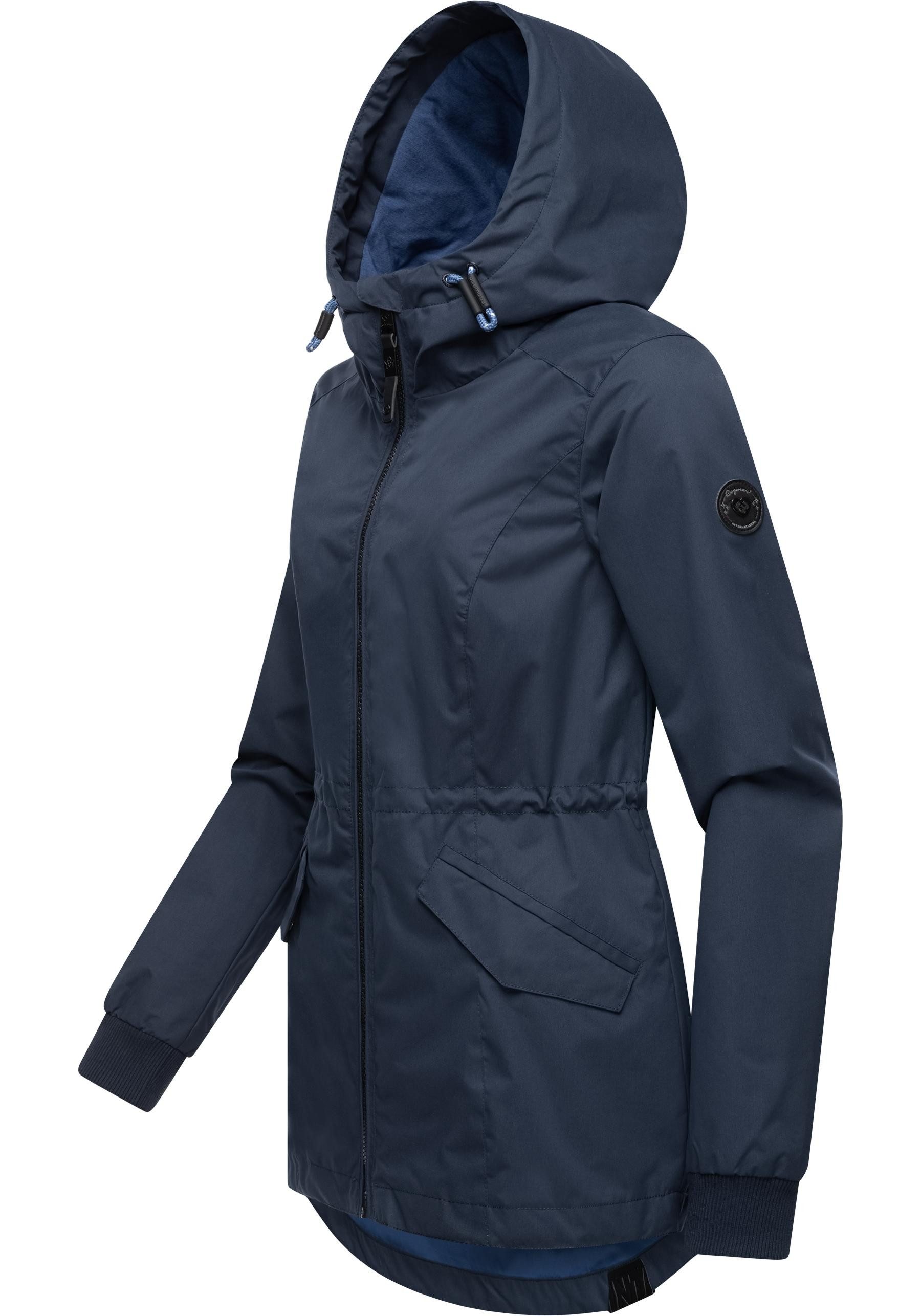 Ragwear Outdoorjacke Dowey A Wasser- und winddichte Damen Jacke mit Taillen günstig online kaufen