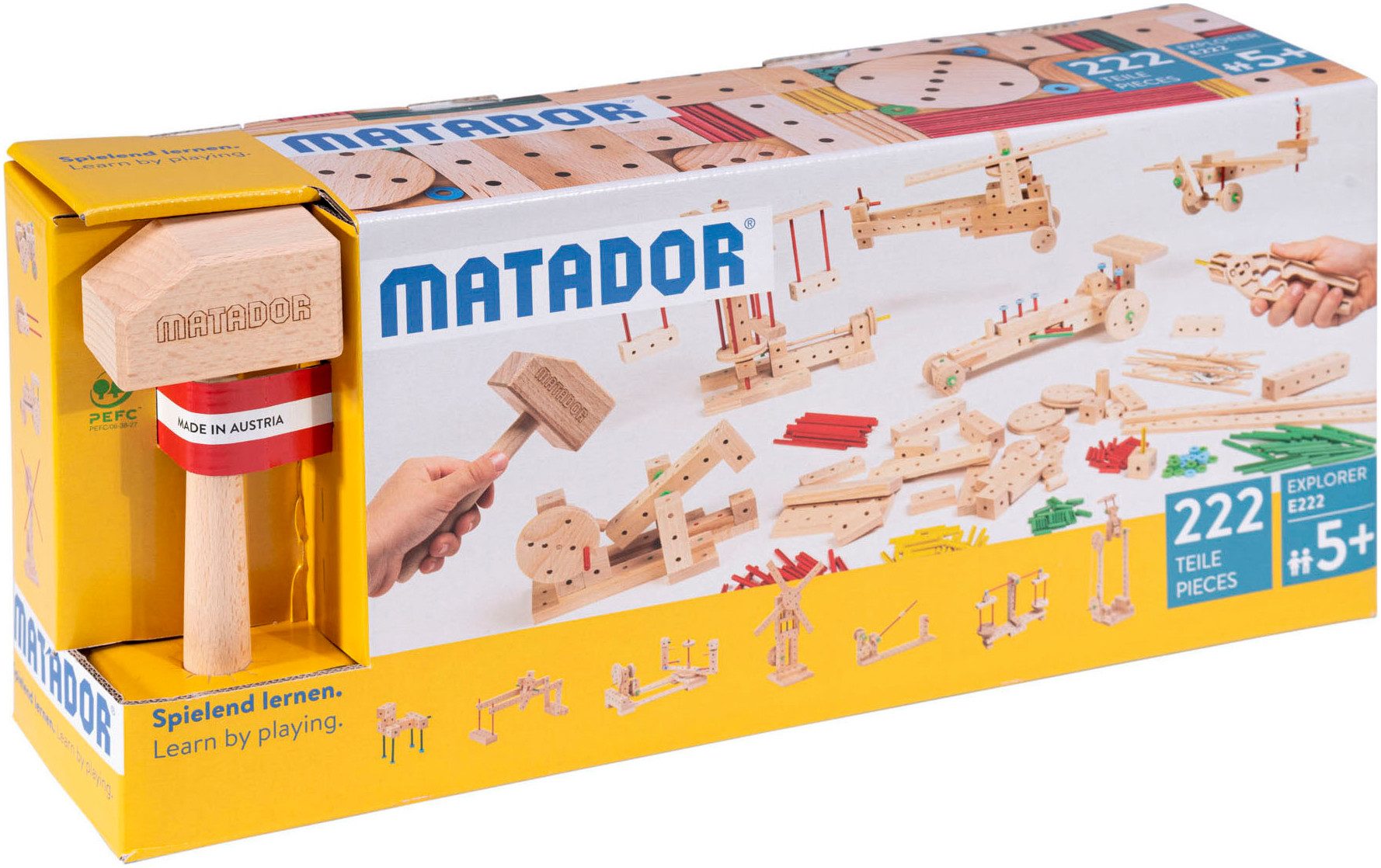 MATADOR Matador Explorer E222 Holzbaukasten, (222 St)