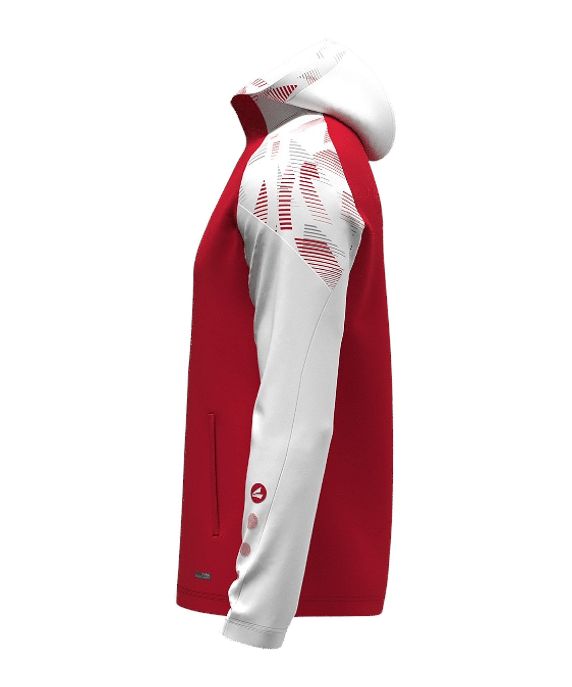Jako Allwetterjacke Sonic Kapuzenjacke Weiß (1-St) default – Bild 3 von 3