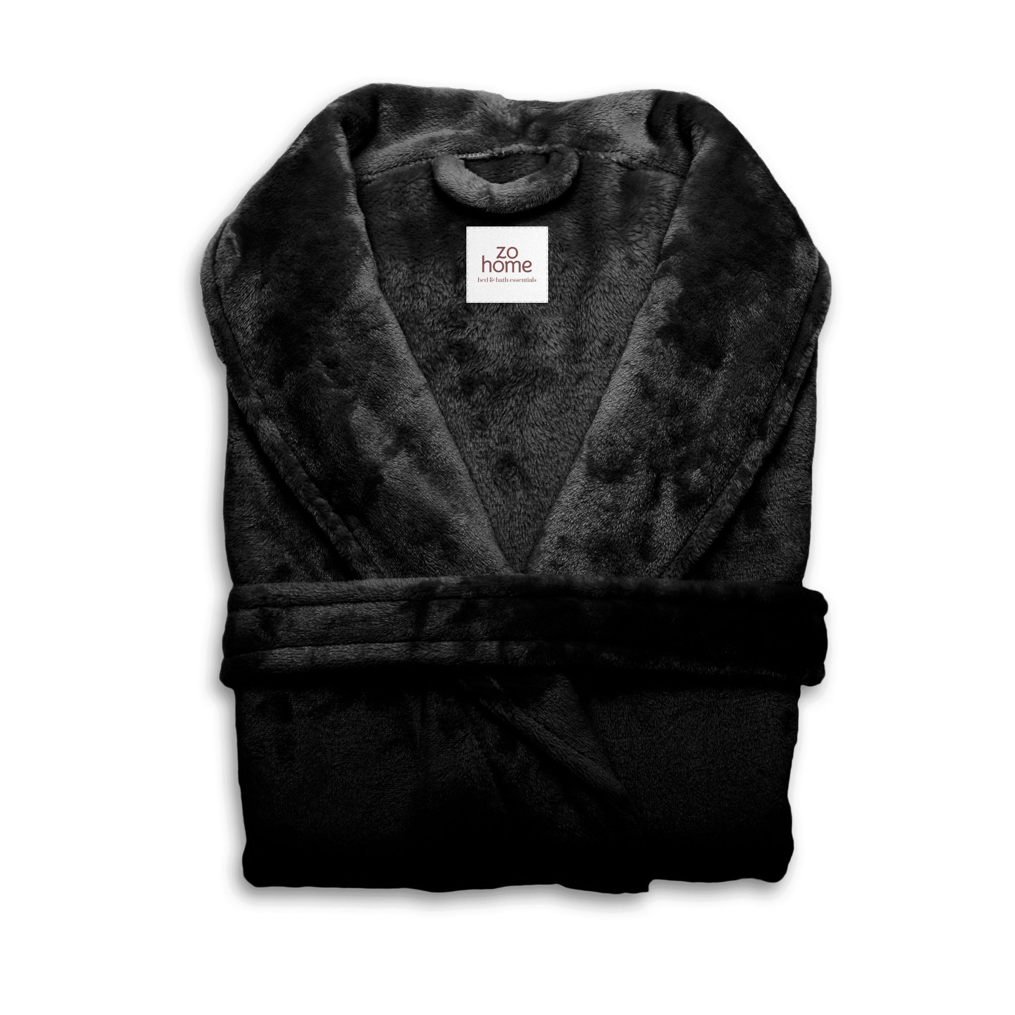 ZO HOME Bademantel Cara Bademantel Lang M Deep Black Bademantel M Deep-Blac günstig online kaufen