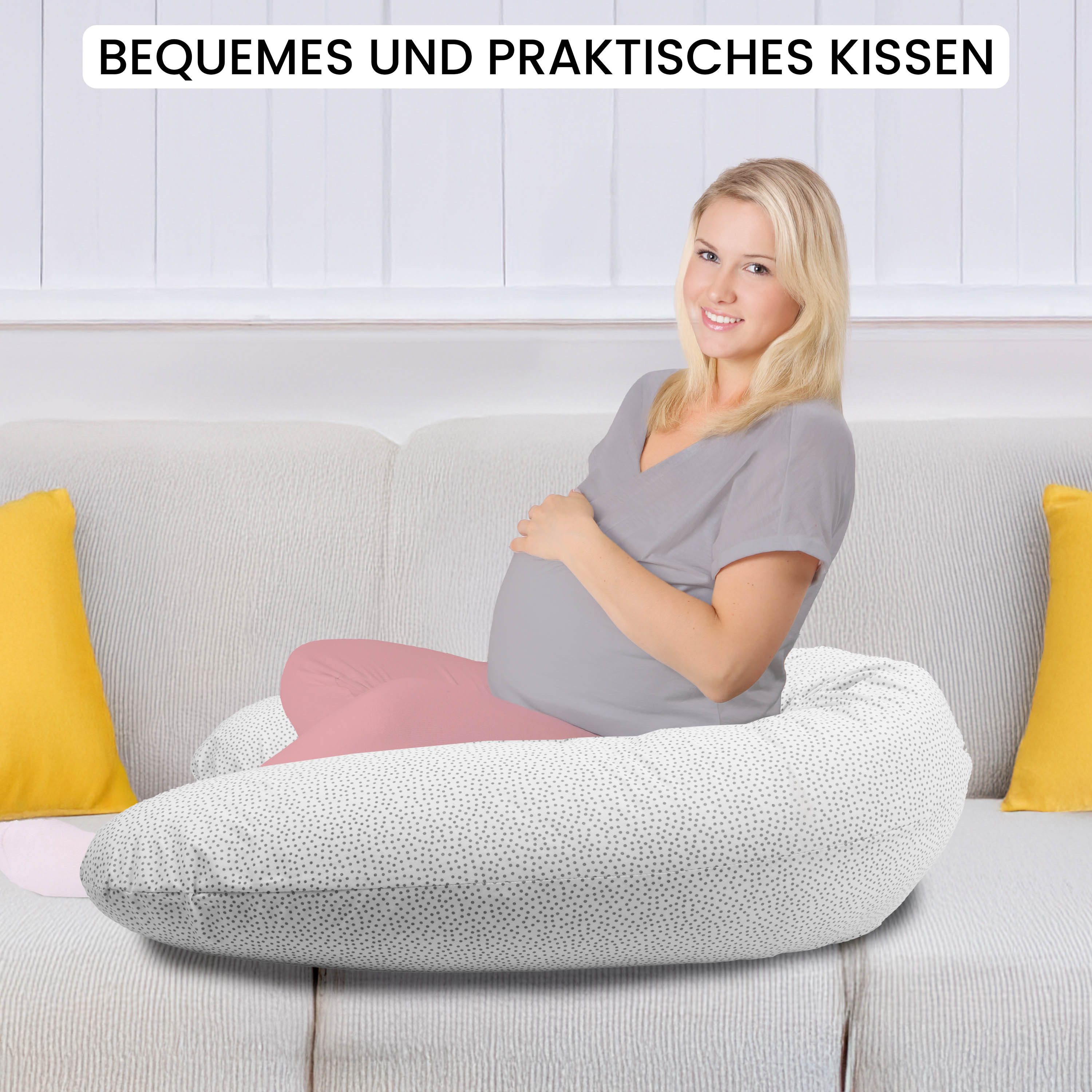 Amilian Stillkissen XXL - Seitenschläferkissen - Schwangerschaftskissen - L günstig online kaufen