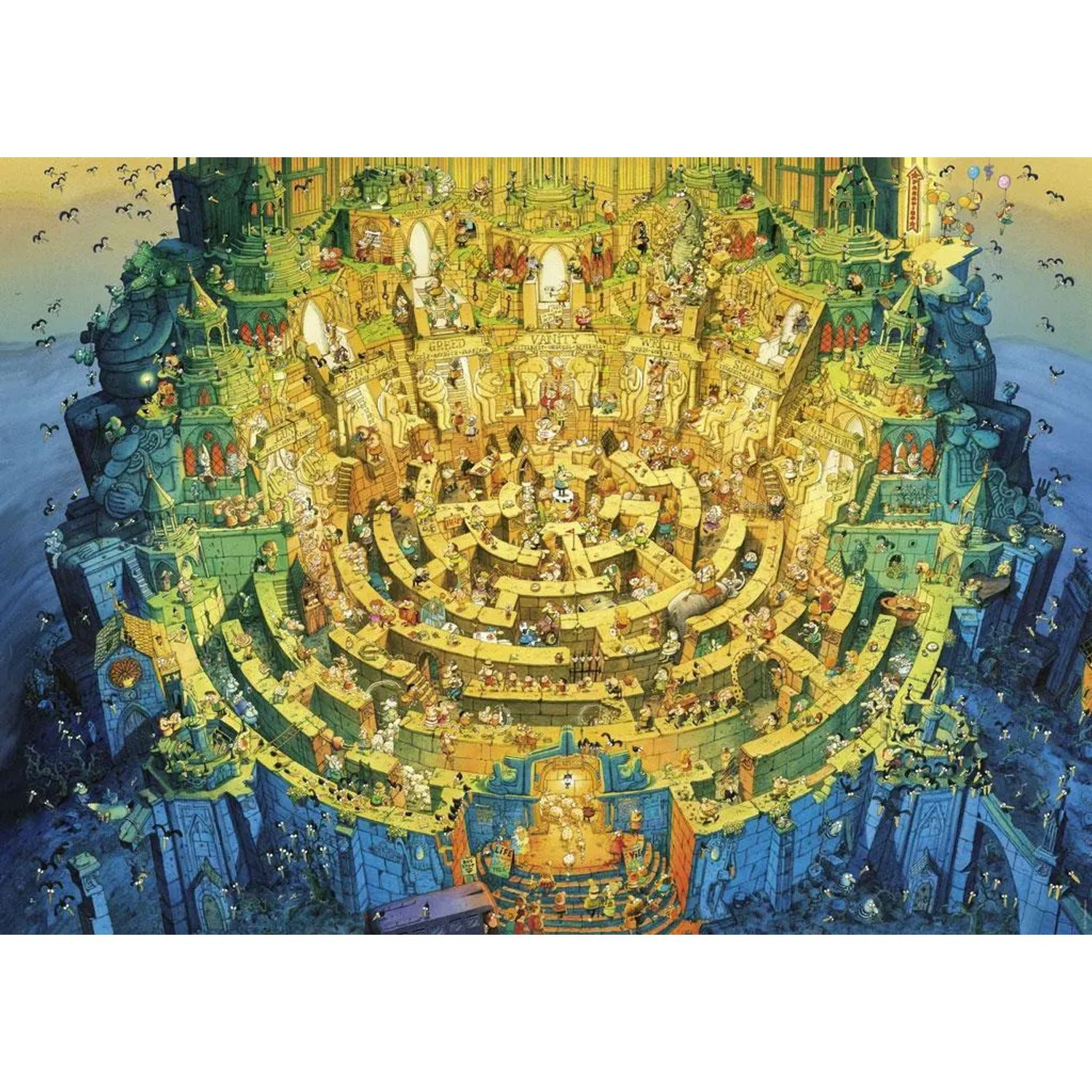 HEYE Puzzle Deep Down - Puzzle 2000 Teile, 2000 Puzzleteile