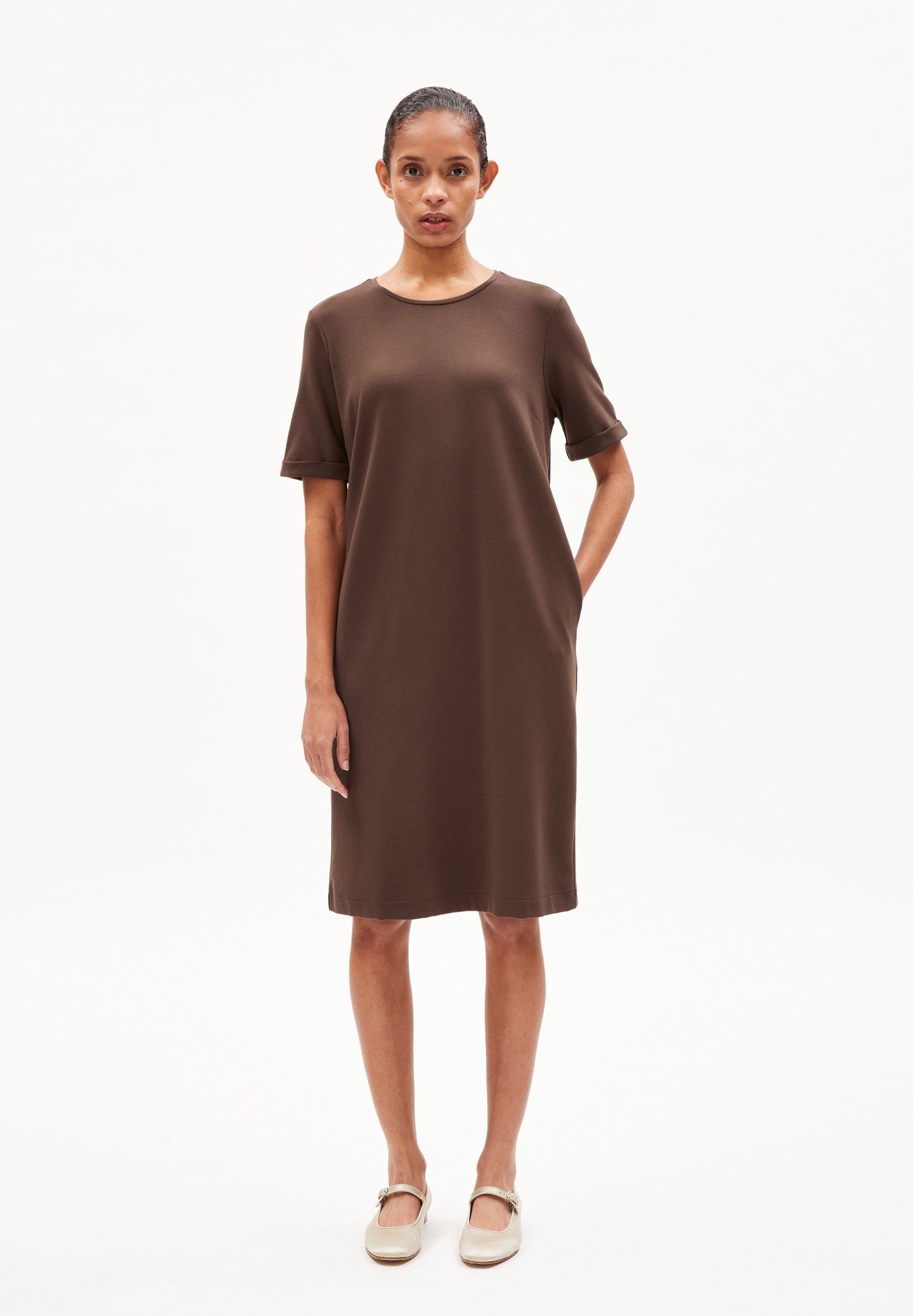 Armedangels Midikleid MAAILANA Damen (1-tlg)