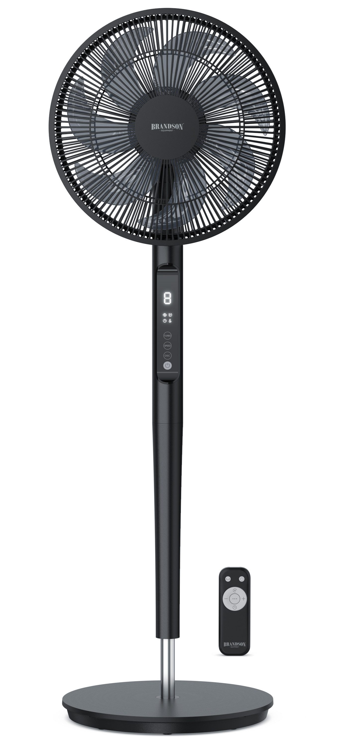 Brandson Standventilator DC, leise, energiesparend, Oszillation, günstig online kaufen