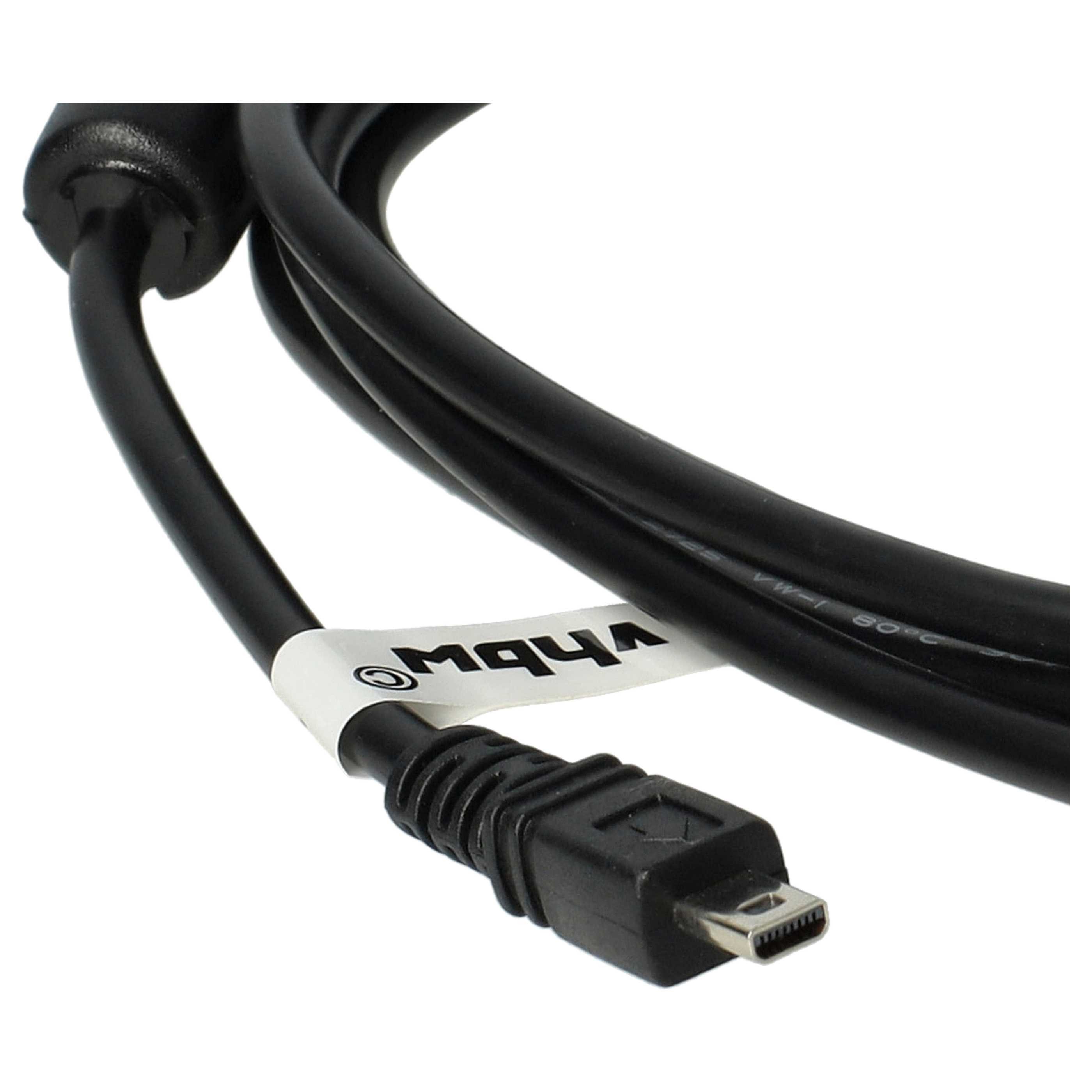 Cavo dati USB sostituisce Panasonic K1HA08AD0002, DMW-USBC1, K1HA08AD0001 14,5cm
