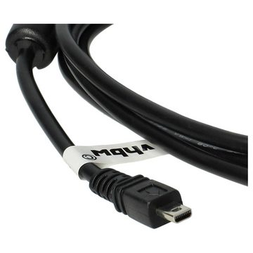vhbw passend für Panasonic Lumix DMC-TZ31, DMC-TZ35, DMC-TZ25 USB-Kabel