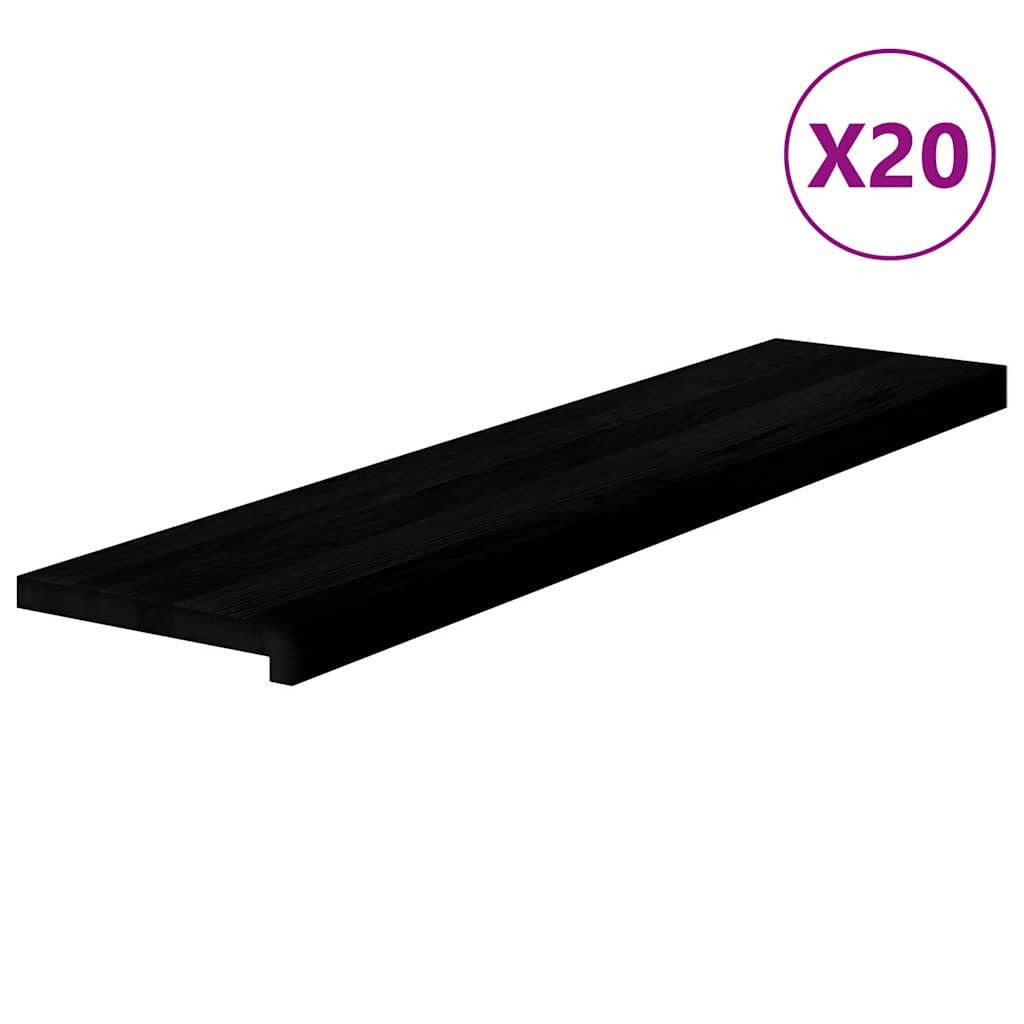vidaXL Stufenmatte Treppenstufen 20 Stk. Dunkelbraun günstig online kaufen