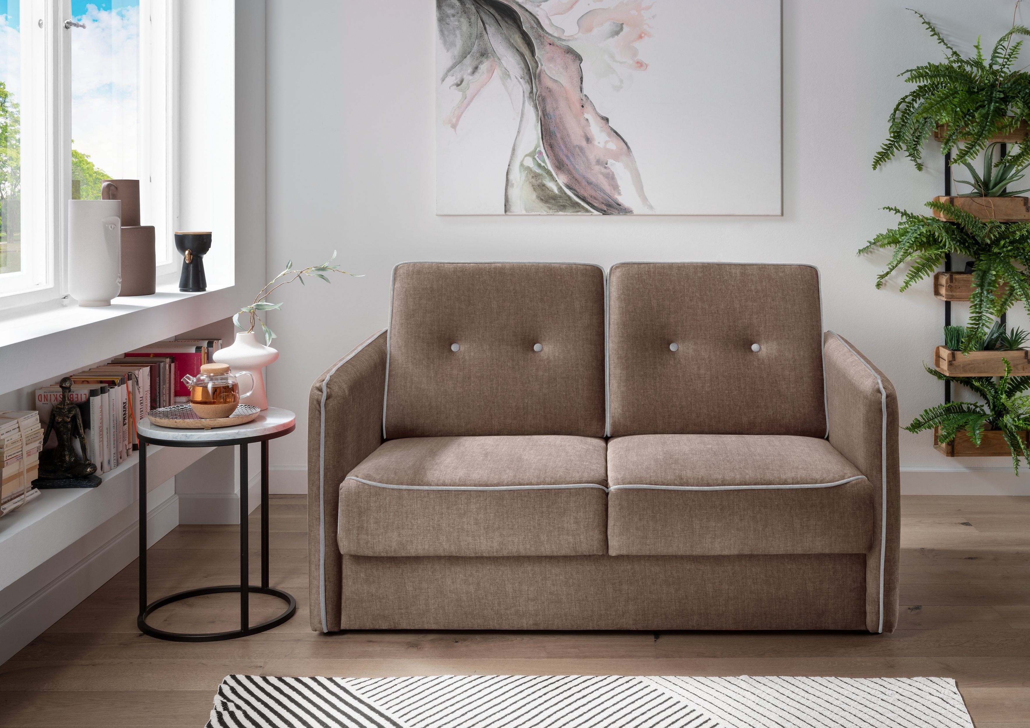 Home affaire Schlafsofa Merina, mit zweigeteilter günstig online kaufen