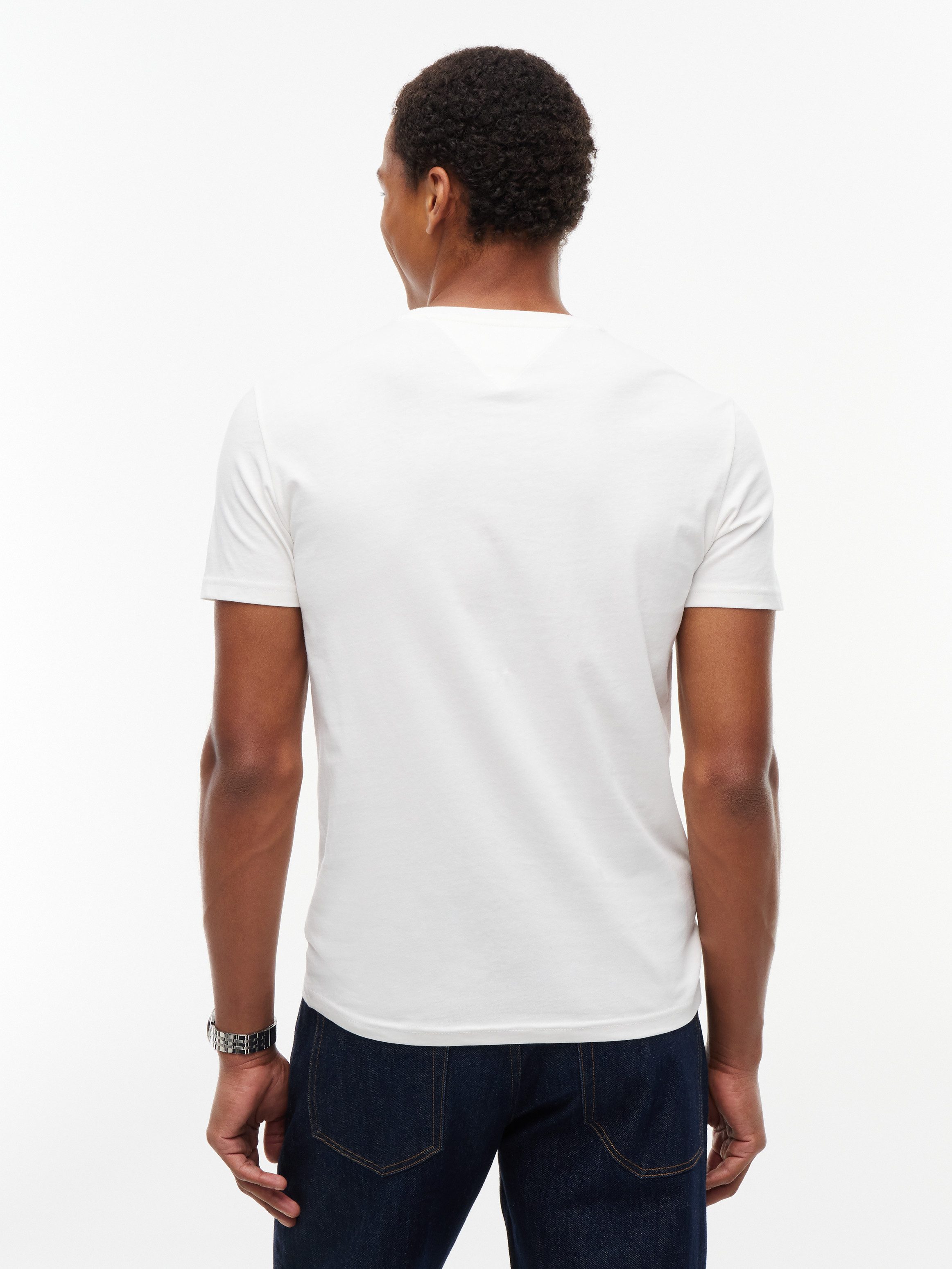 Tommy Jeans T-Shirt TJM EXTRA SLIM 3 PACK (Packung, 3-tlg) Mit Rundhalsausschnitt – Bild 5 von 5