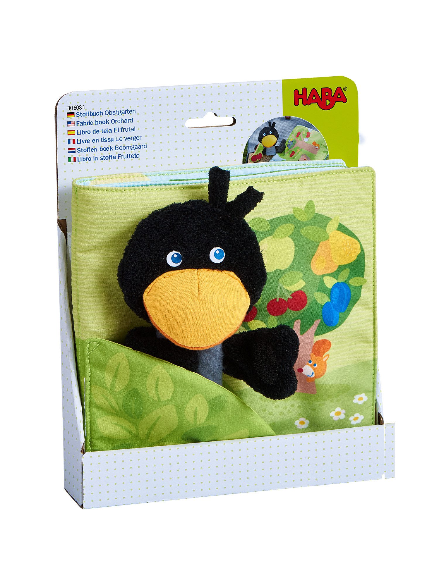 Haba Stoffbuch Stoffbuch Obstgarten, unisex neutral
