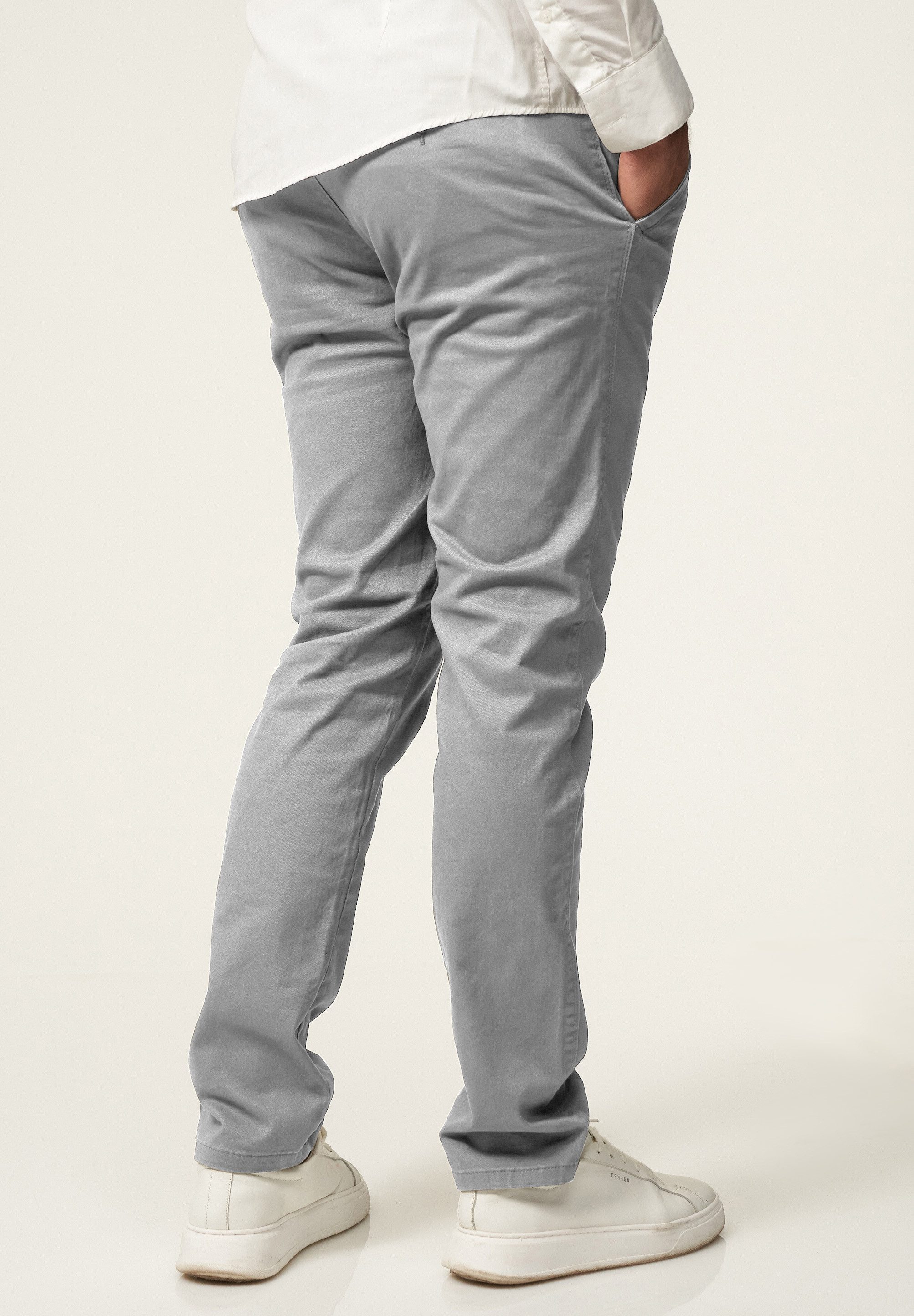 DAILY COTTON Chinohose DCPROVO Herren Chino Hose Elastische Jeans Stoffhose Slim-Fit Casual Business – Bild 5 von 5