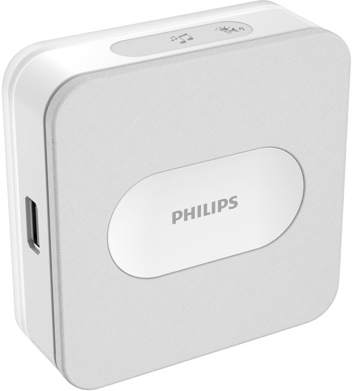 Philips Video-Türsprechanlage Drahtlose steckbare Klingel WelcomeBell 300 Plugin