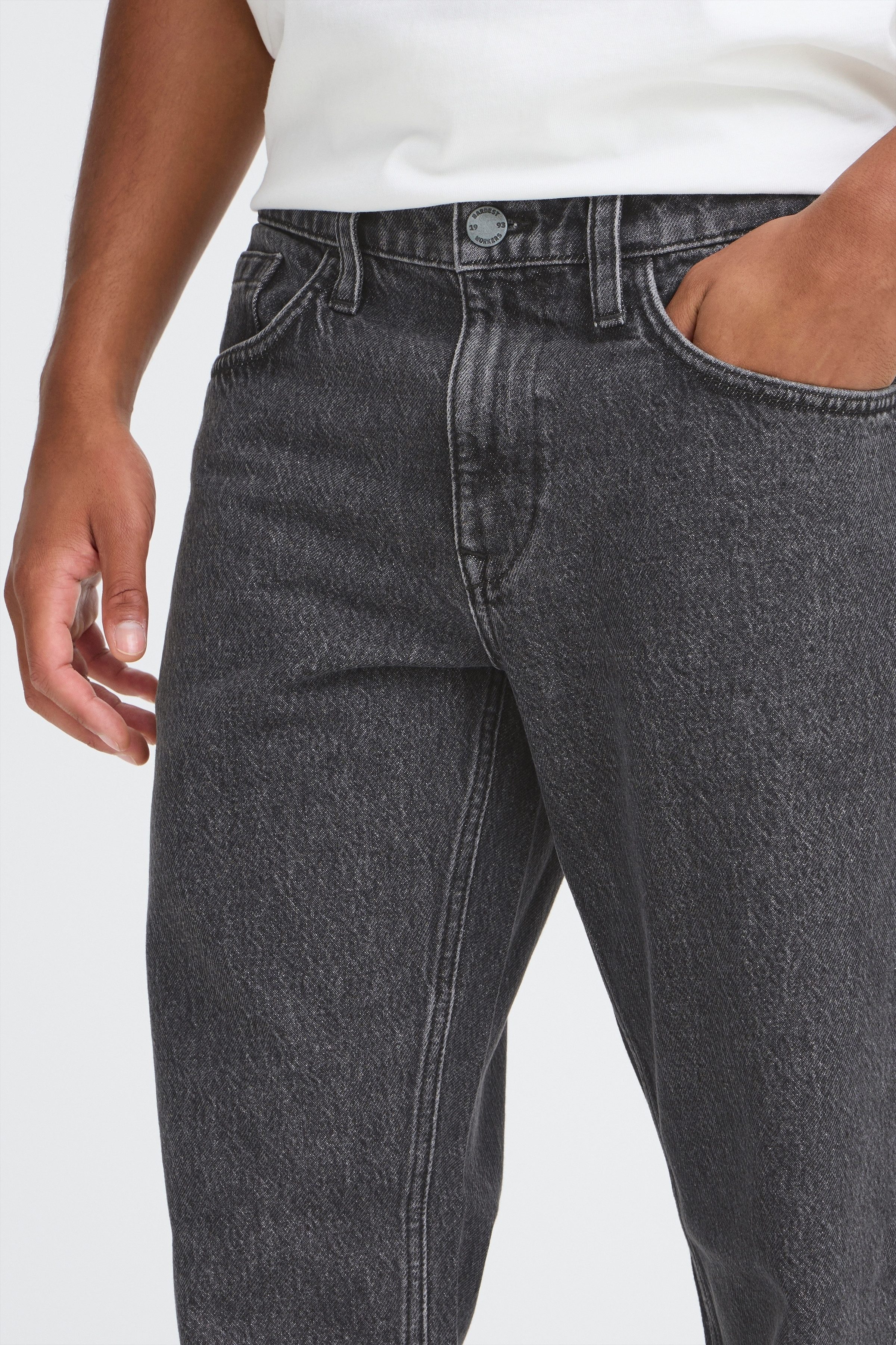 Blend Loose-fit-Jeans BHFLAKE LOOSE NOOS Baumwolle, mit Reißverschluss, loose fit