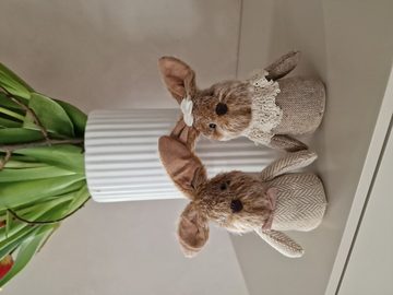 Portland Living Osterhase Set mit zwei Hasenanhängern (2- teilig), Dekofigur zu Ostern