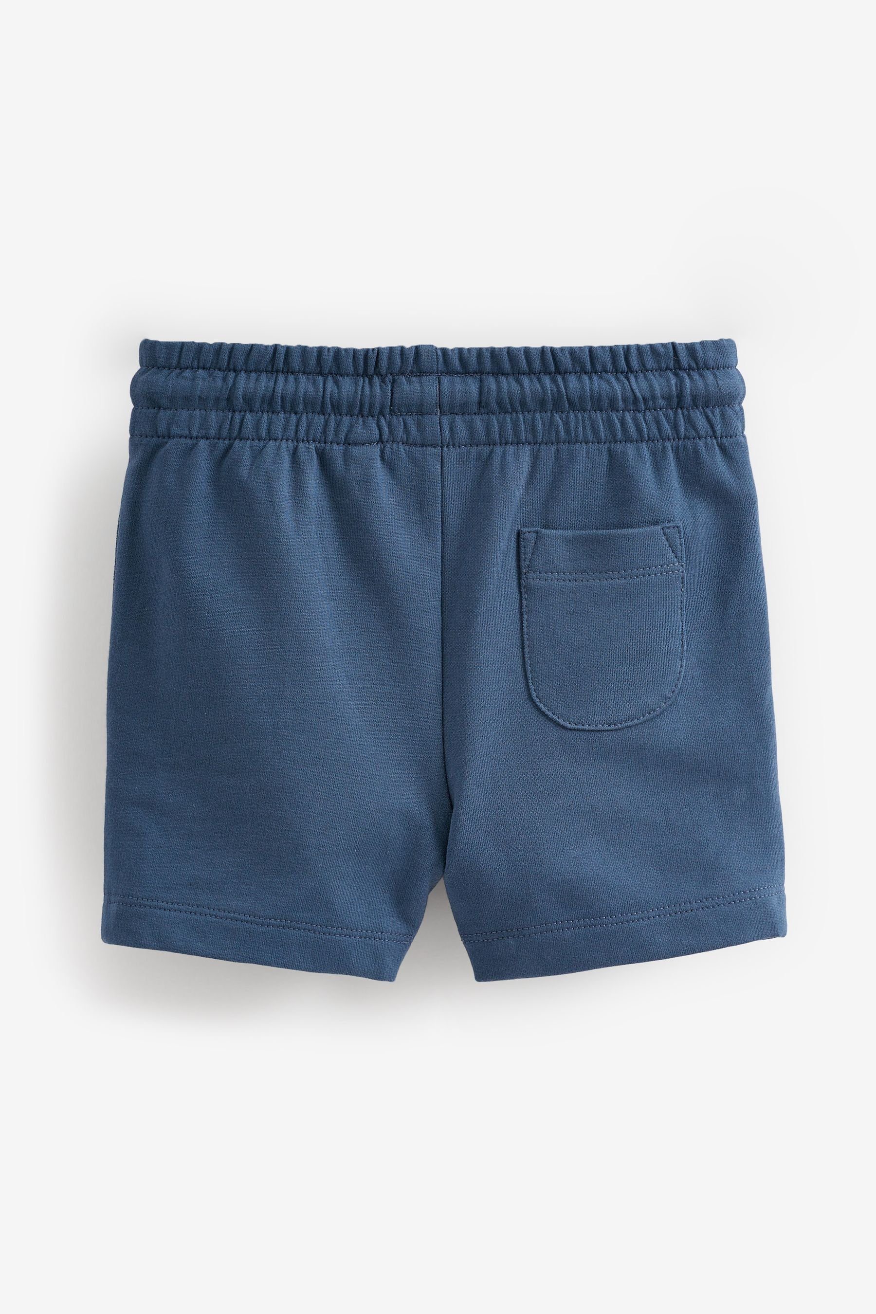 Next Sweatshorts Jersey-Shorts Blue (1-tlg) Mid