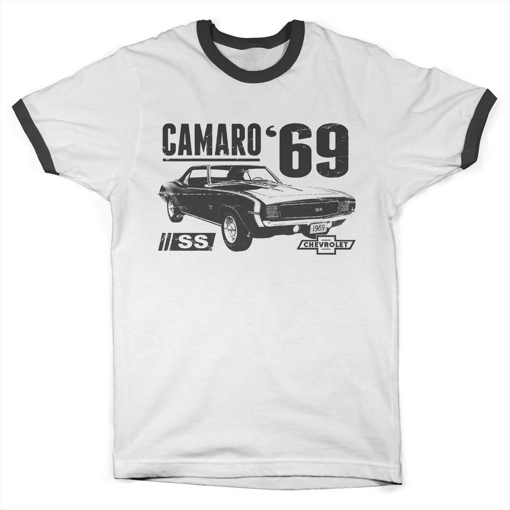 Camaro T-Shirt Ss 1969 Ringer Tee
