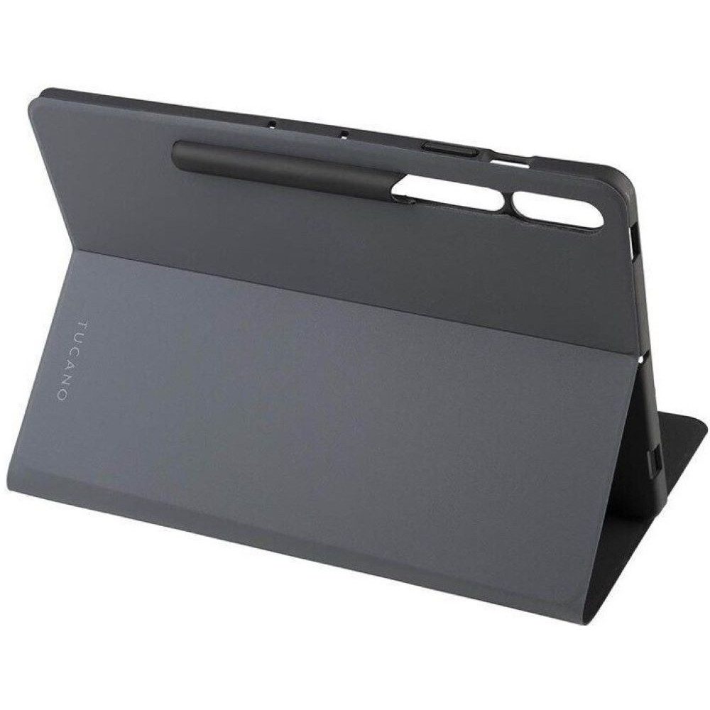 Tucano Tucano Hülle für Samsung Galaxy Tab S9+ Schutzhülle. Tablet (Faltbarer Deckel mit Standfunktion)