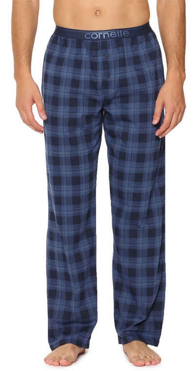 Cornette Pyjamashorts »Herren Schlafanzugshose CR099« (1-tlg) elastischer Bund