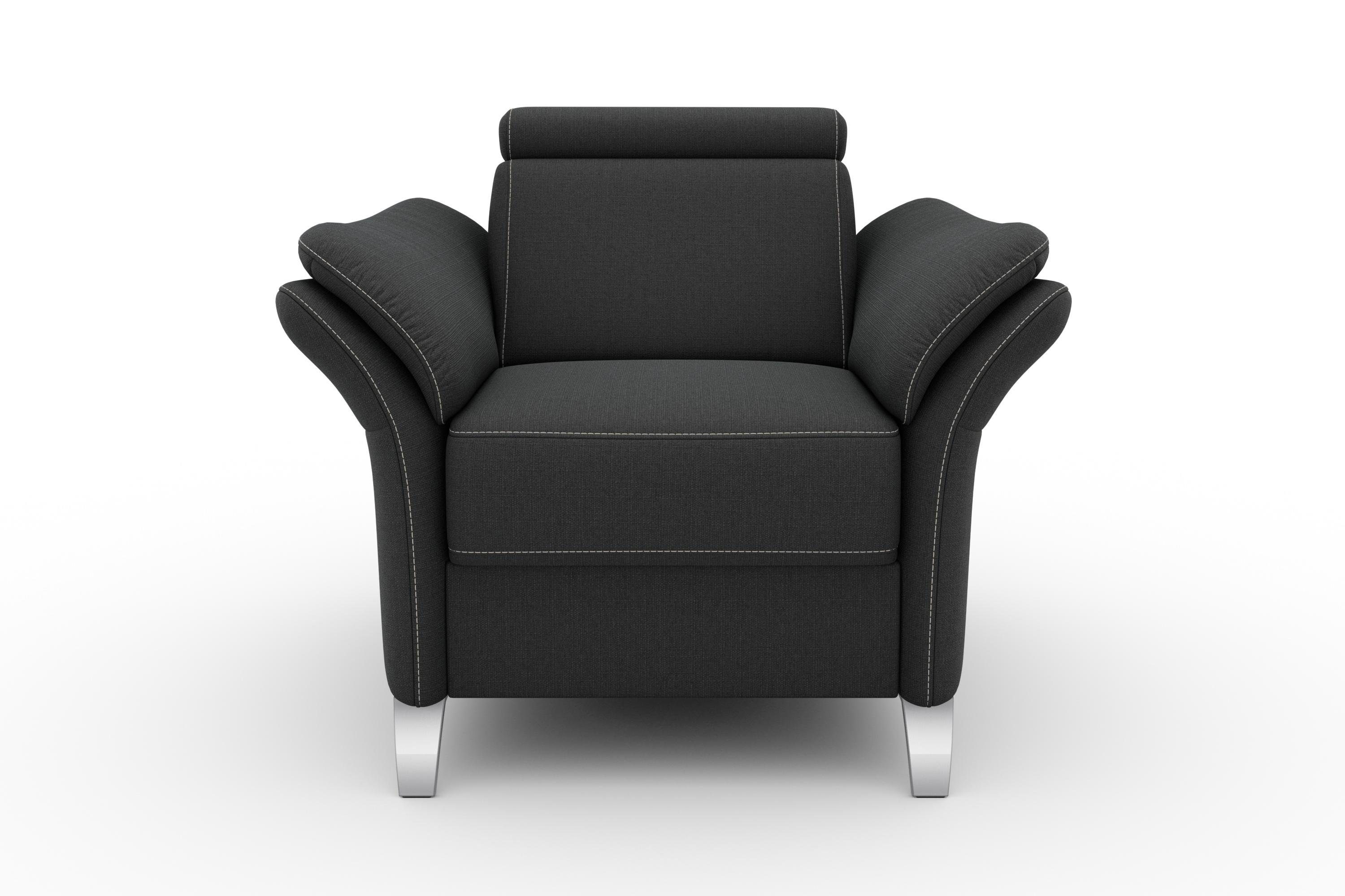 sit&more Sessel Vincenzo, inklusive Kopfteilverstellung günstig online kaufen