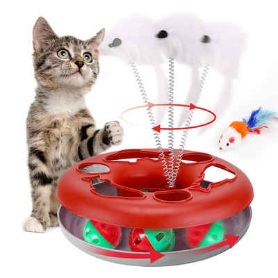 Housruse Tier-Intelligenzspielzeug »Interaktives Katzenspielzeug für drinnen, Spielzeug mit Katzenminze«