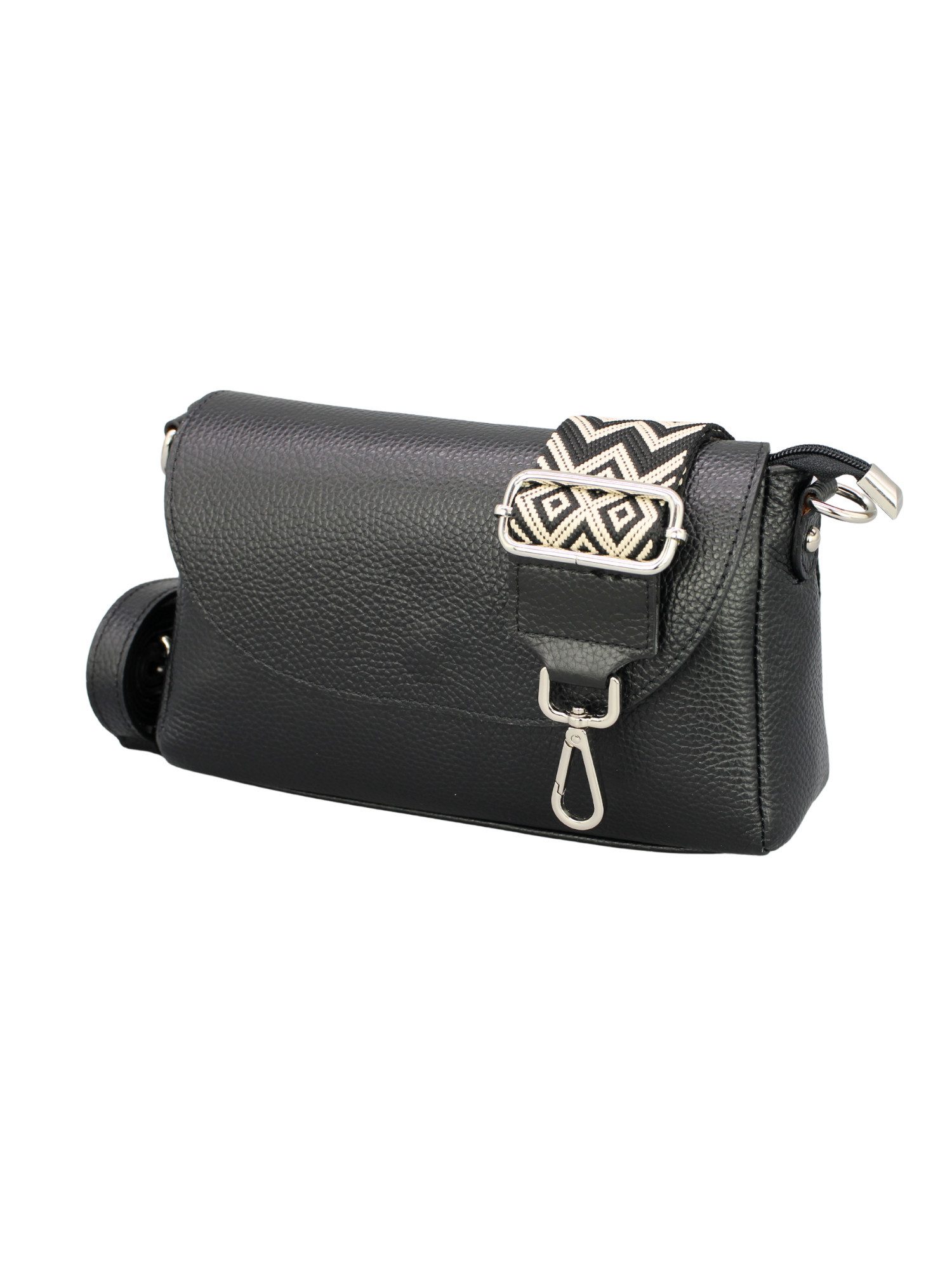 Adel Bags Schultertasche Jana – Leder Crossbody Tasche mit 2 Riemen, Magnet günstig online kaufen