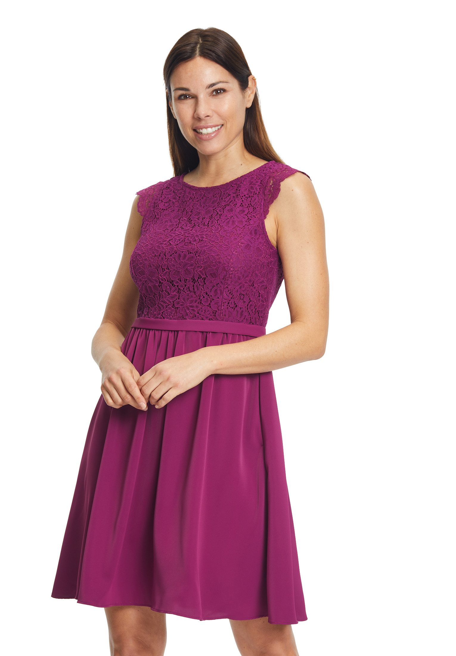 Vera Mont Cocktailkleid Vera Mont Cocktailkleid mit Spitze Spitze