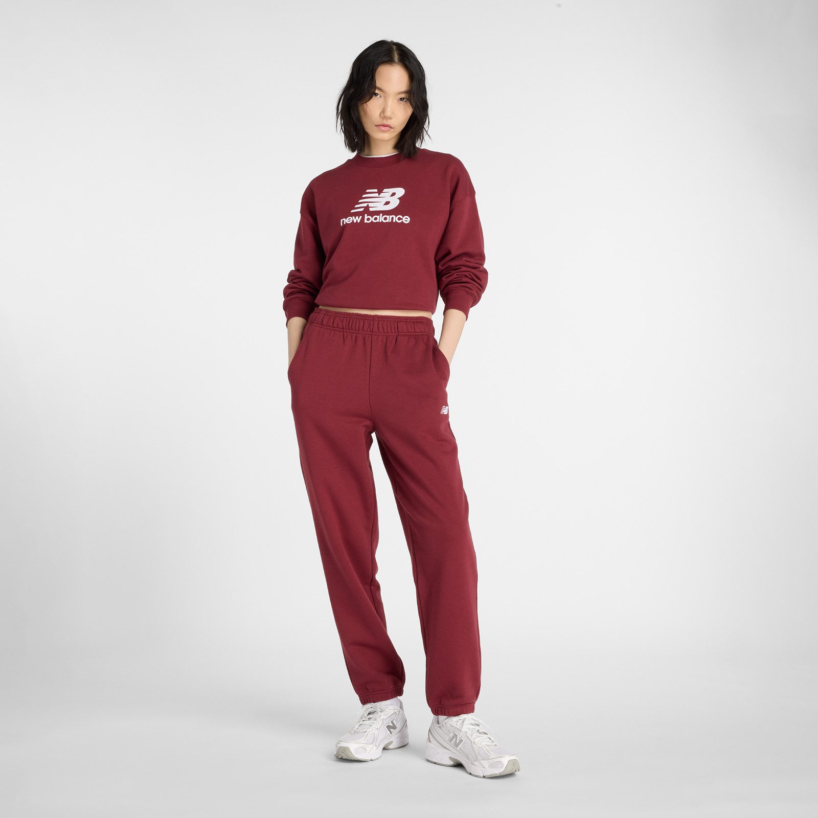New Balance Sweatshirt Sport Essentials French Terry Logo Crew