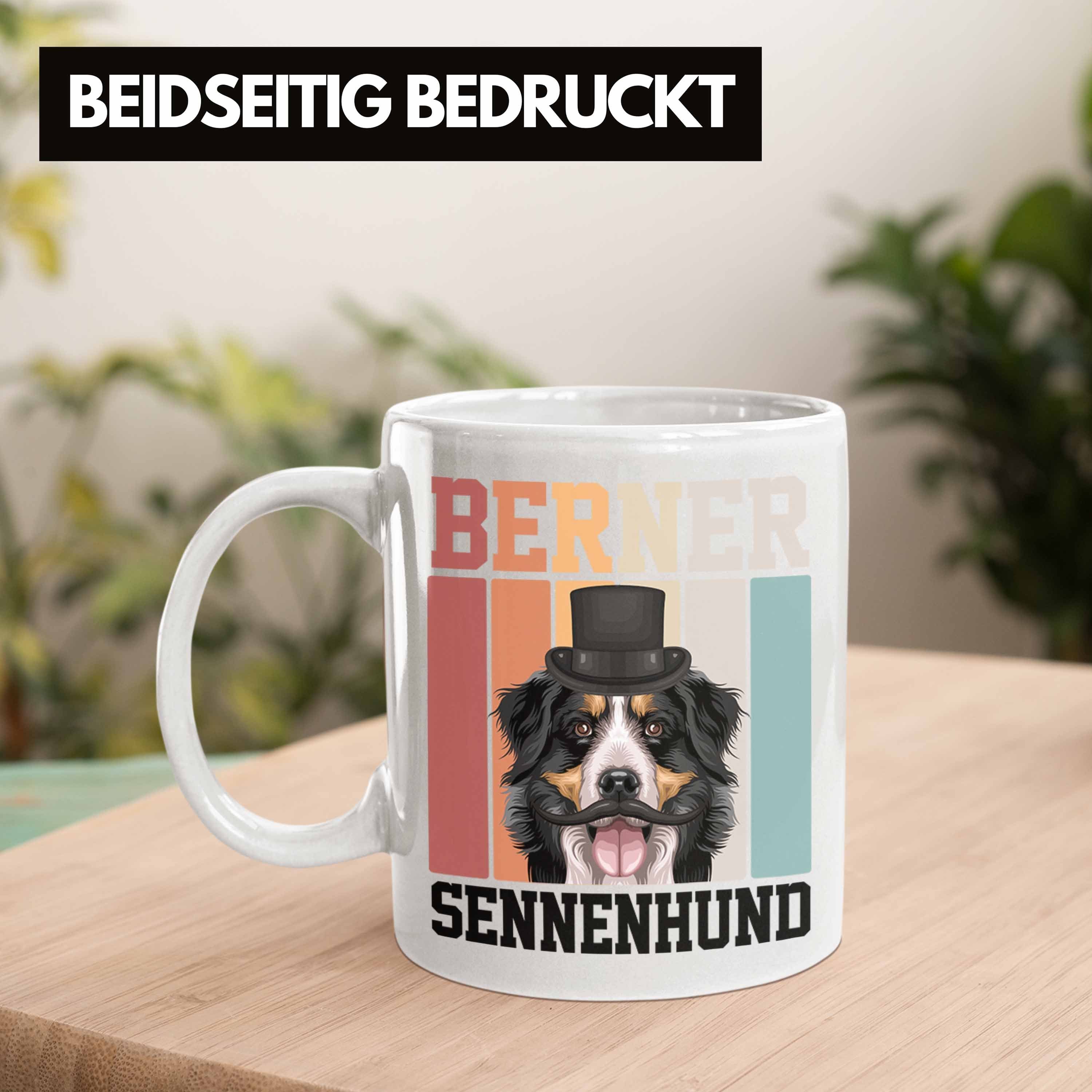 Trendation Geschenk Weiss Besitzer Berner Tasse Spruch Lustiger Ret Sennen Tasse Geschenkidee