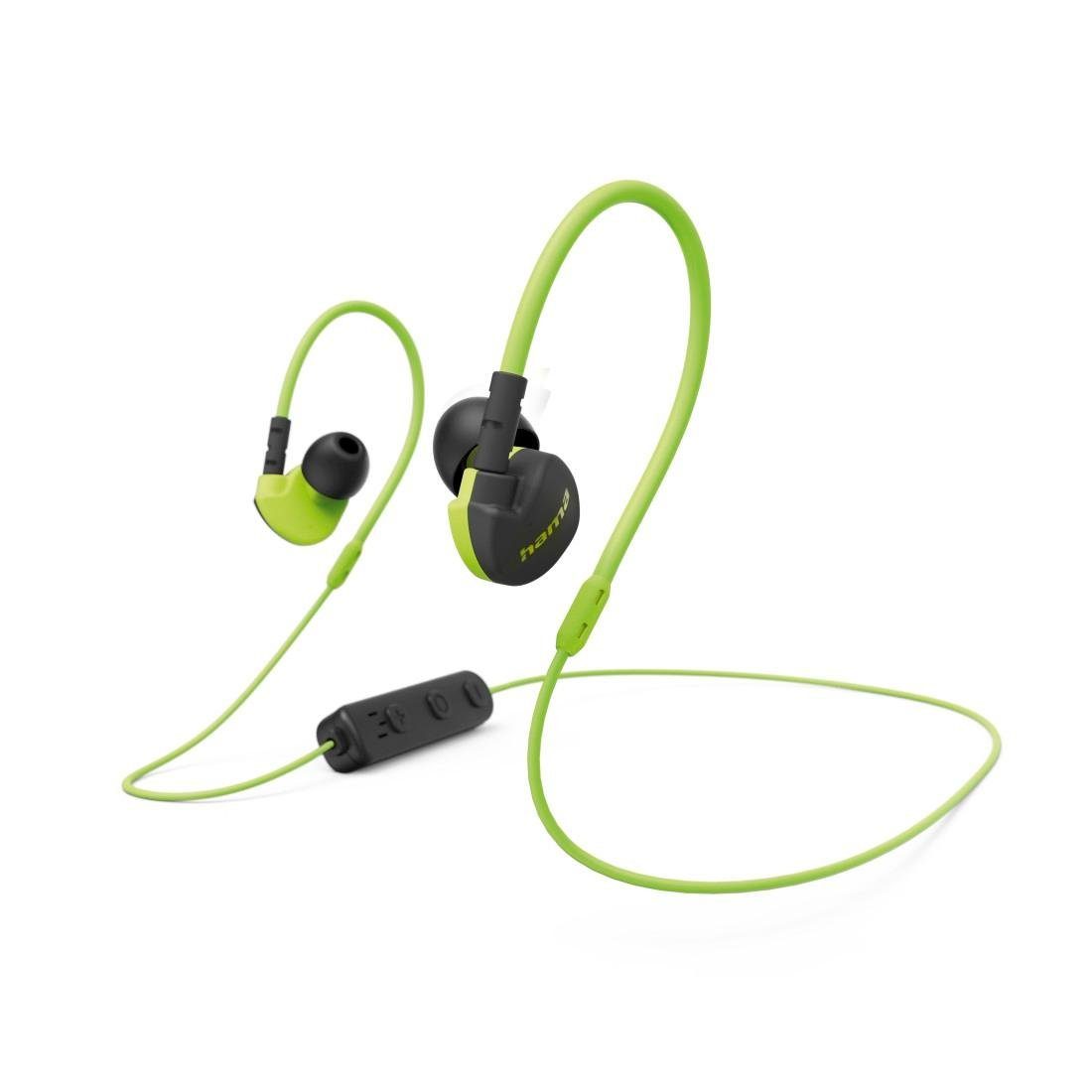 Mikrofon, In-Ear-Kopfhörer Assistant, ultraleicht, Sport, ergonomisch (Freisprechfunktion, Siri) Kopfhörer In-Ear, Hama gelb Bluetooth Google