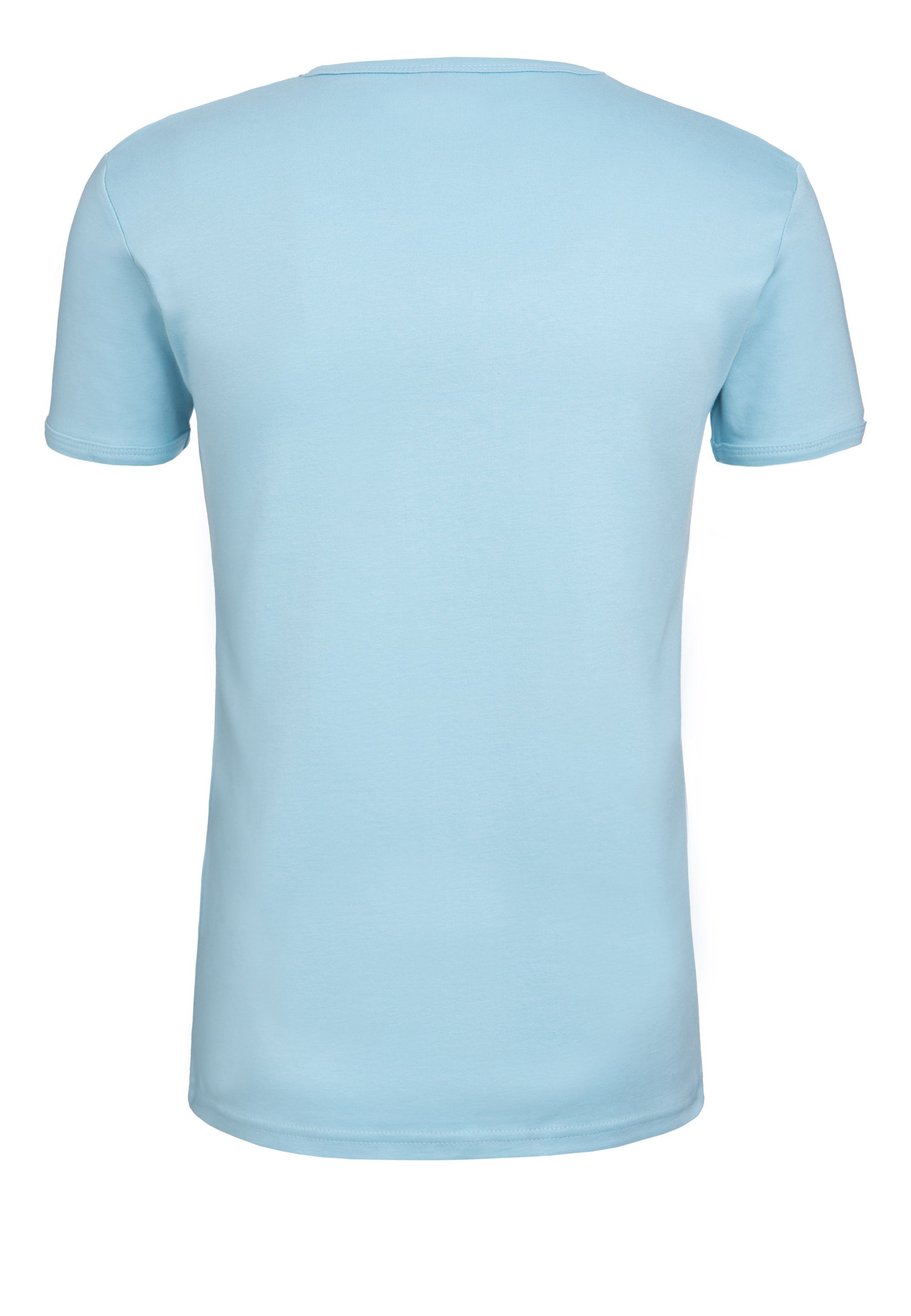 LOGOSHIRT T-Shirt – lizenziertem Stars hellblau Originaldesign Woman mit Wonder