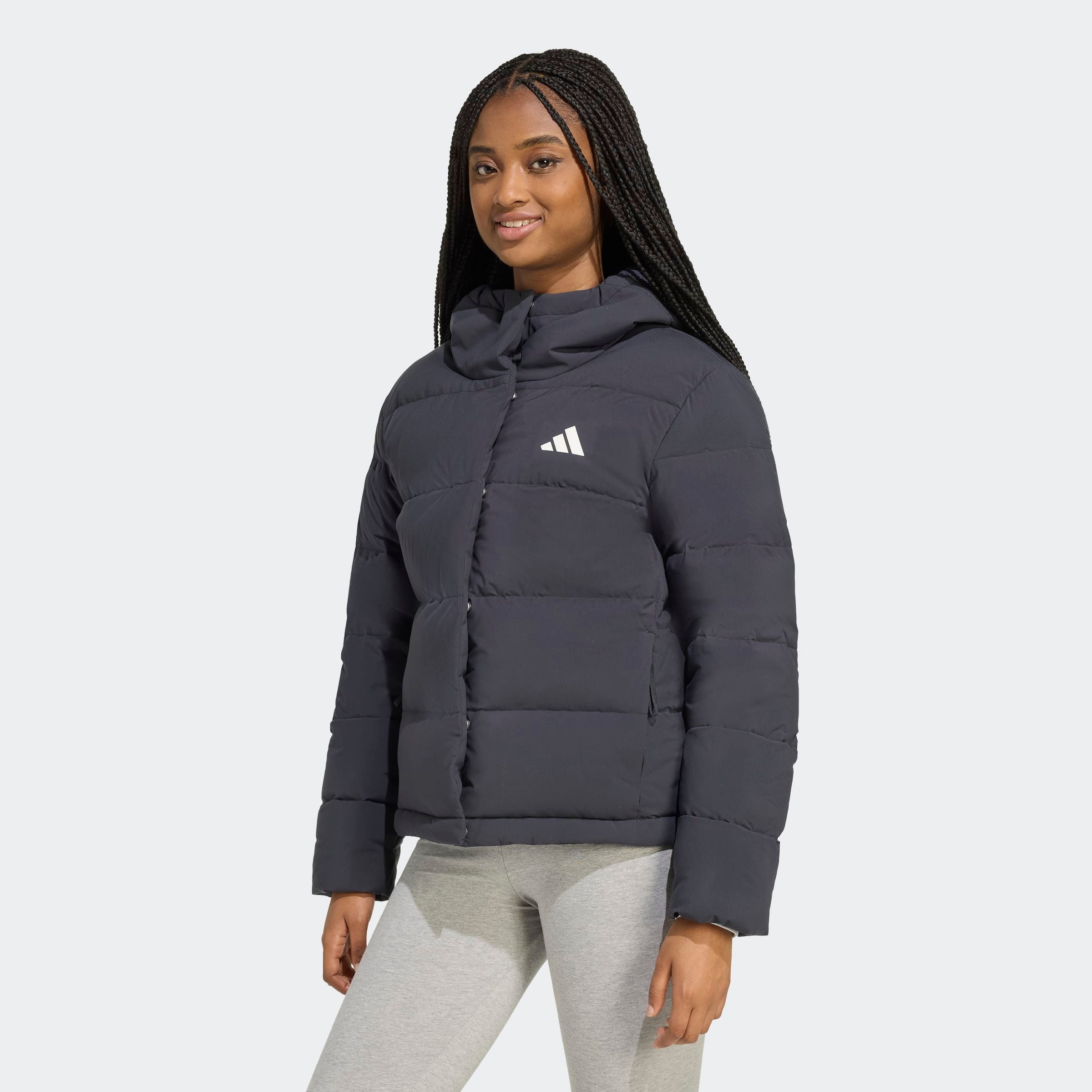 adidas Sportswear Daunenjacke HELIONIC CLIMAWARM MIT KAPUZE Winterjacke Damen
