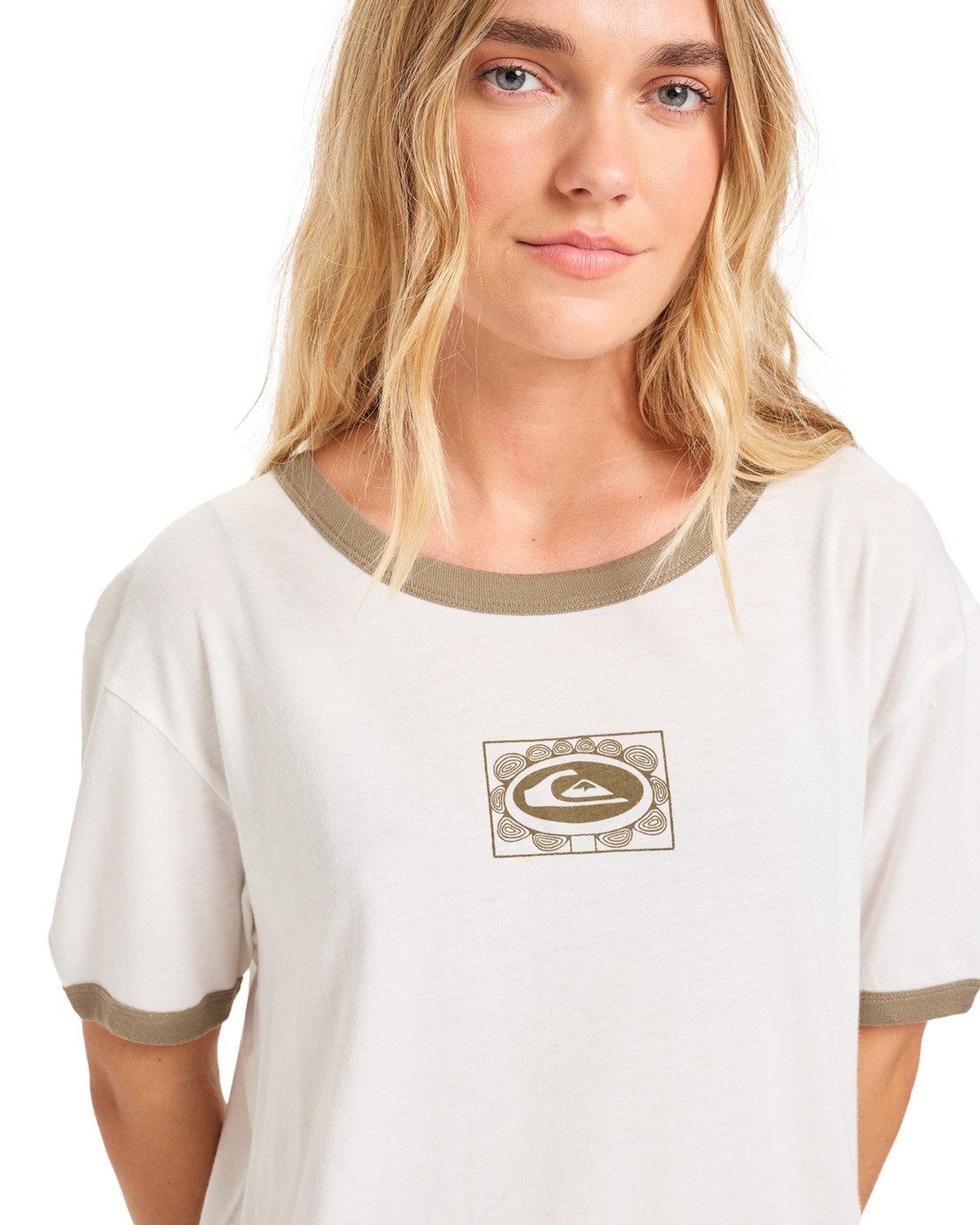Quiksilver Rundhalsshirt Ringer Screen
