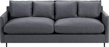 ATLANTIC home collection 3-Sitzer, Sofa, skandinvisch im Design, extra weich, Füllung mit Federn