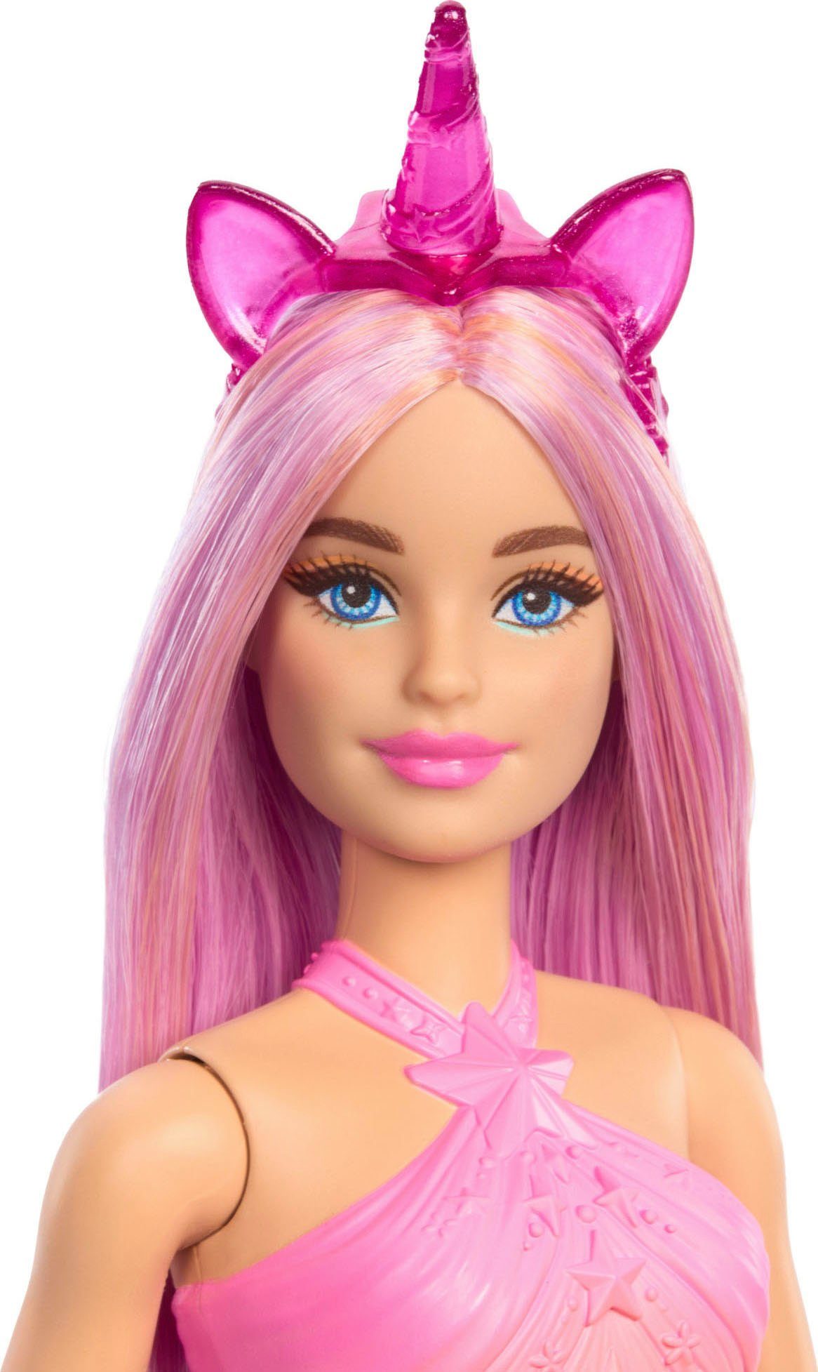 Barbie Anziehpuppe Ein verborgener Zauber, Core Unicorn – Bild 4 von 5