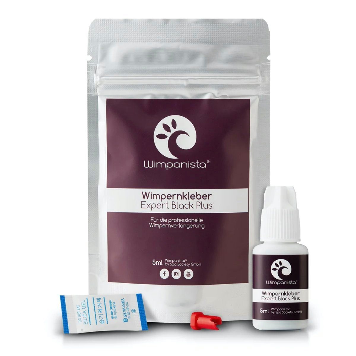 Wimpanista Einzelwimpern Wimpernverlängerung Set Ausbildung, 7 tlg.