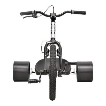 Triad Dreirad Drift Trike Countermeasure 3 Electro Chrome für Kinder von 7-12 Jahre, Fun Fahrzeug Tretfahrzeug