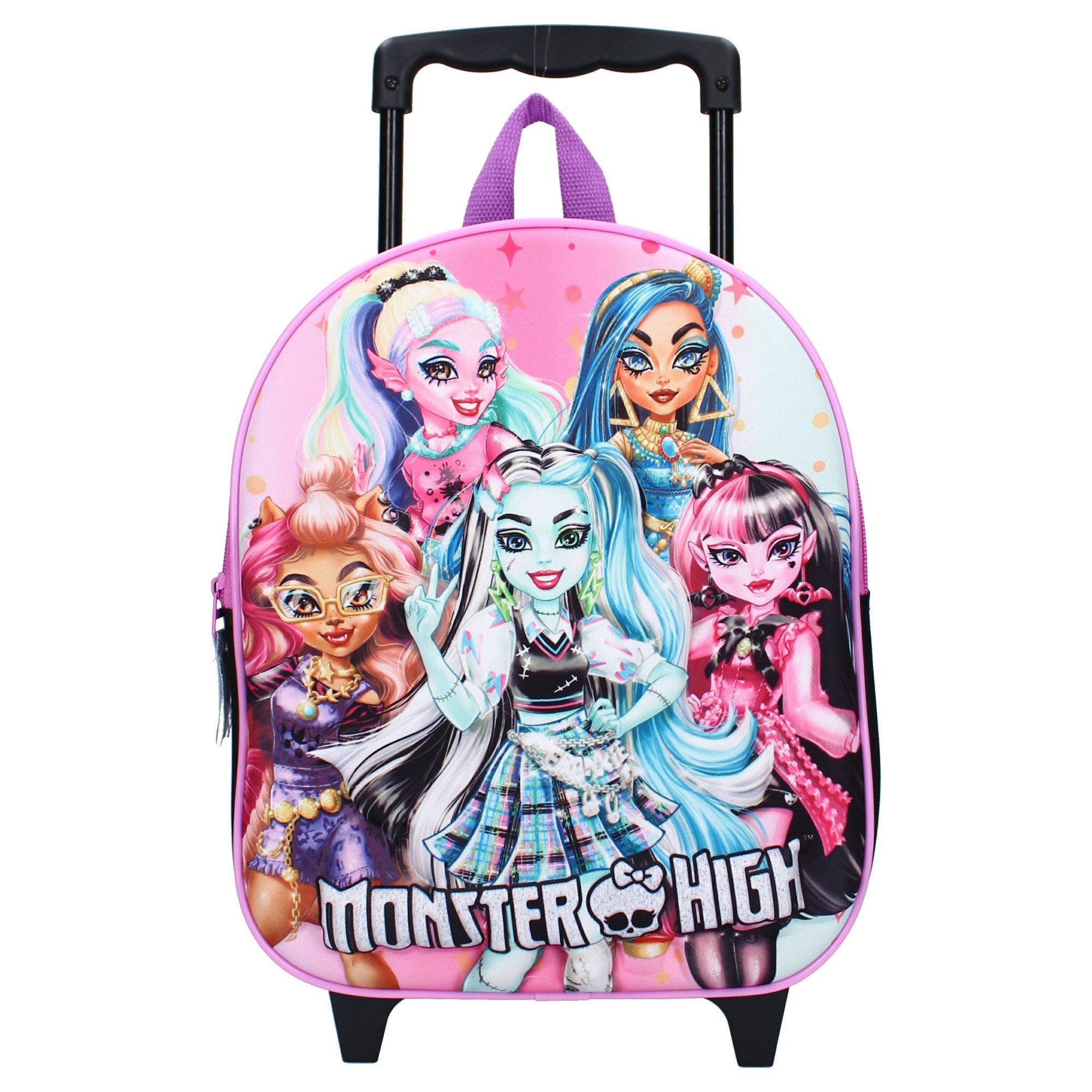 Vadobag Trolley Trolley pack 3D Monster High The Boo Crew, auch als Trolley ziehbar