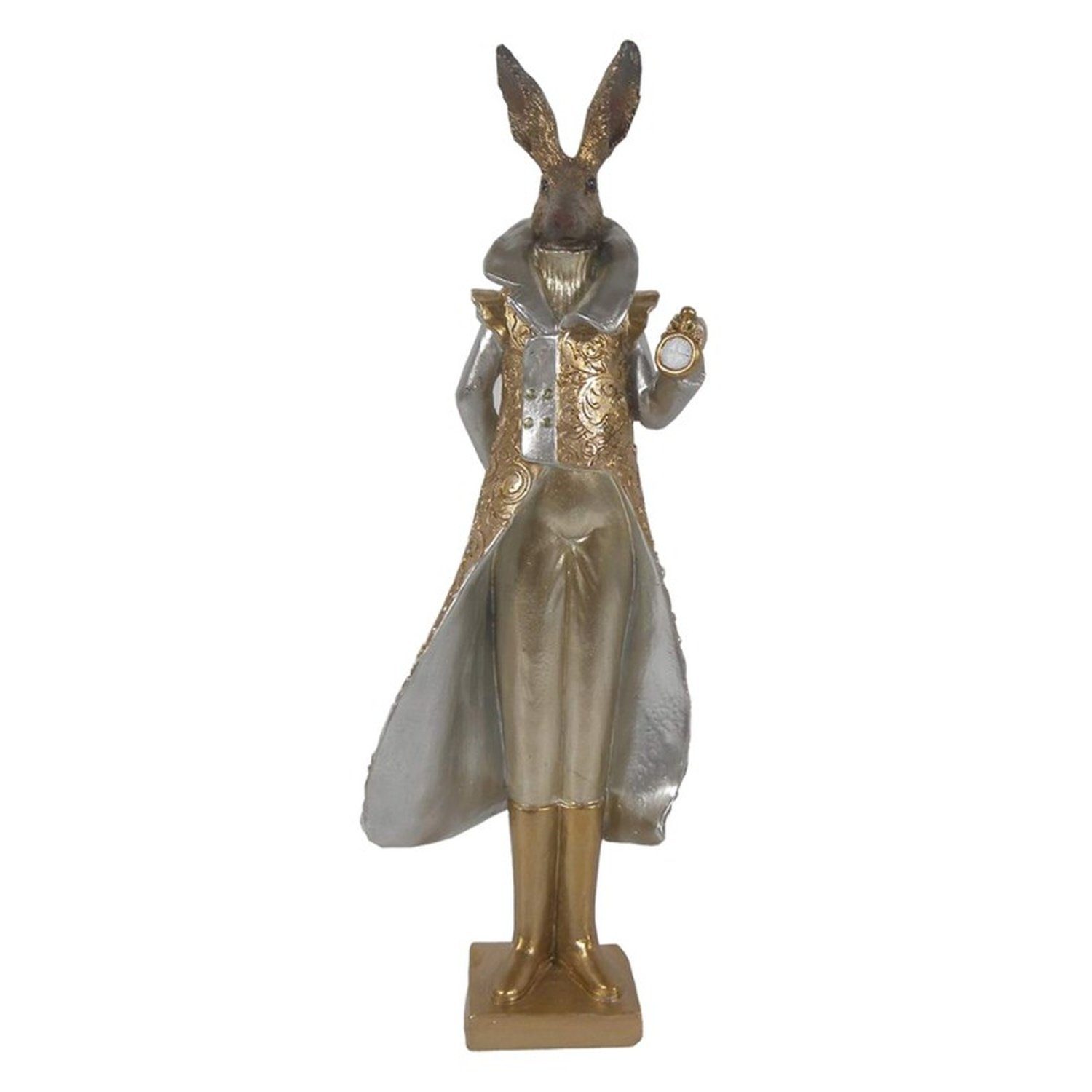 Caldine Dekofigur Figur Kaninchen 33cm Ostern Osterhasen Deko
