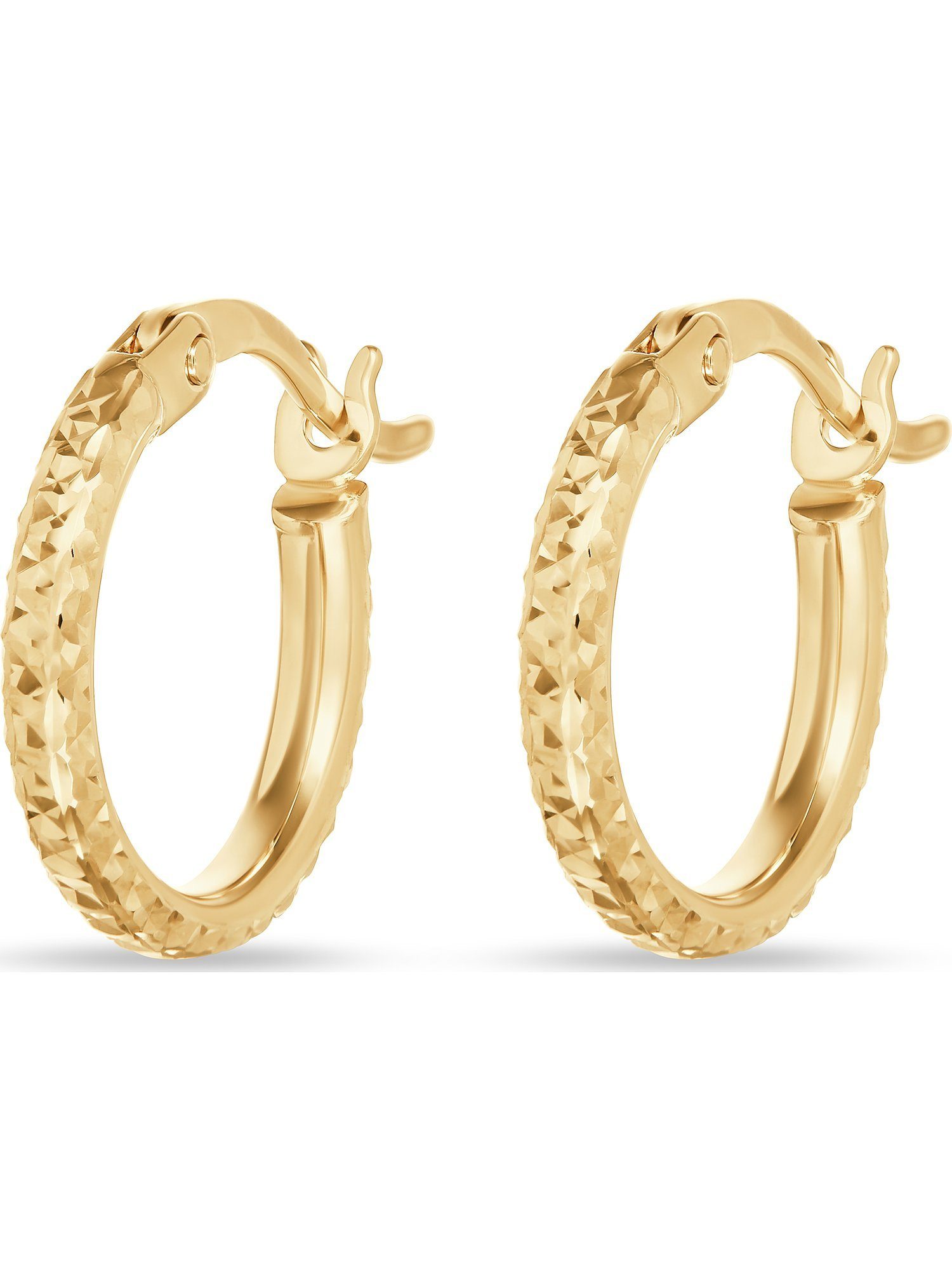 FAVS Paar Creolen FAVS Damen-Creolen 375er Gelbgold (Paar) günstig online kaufen