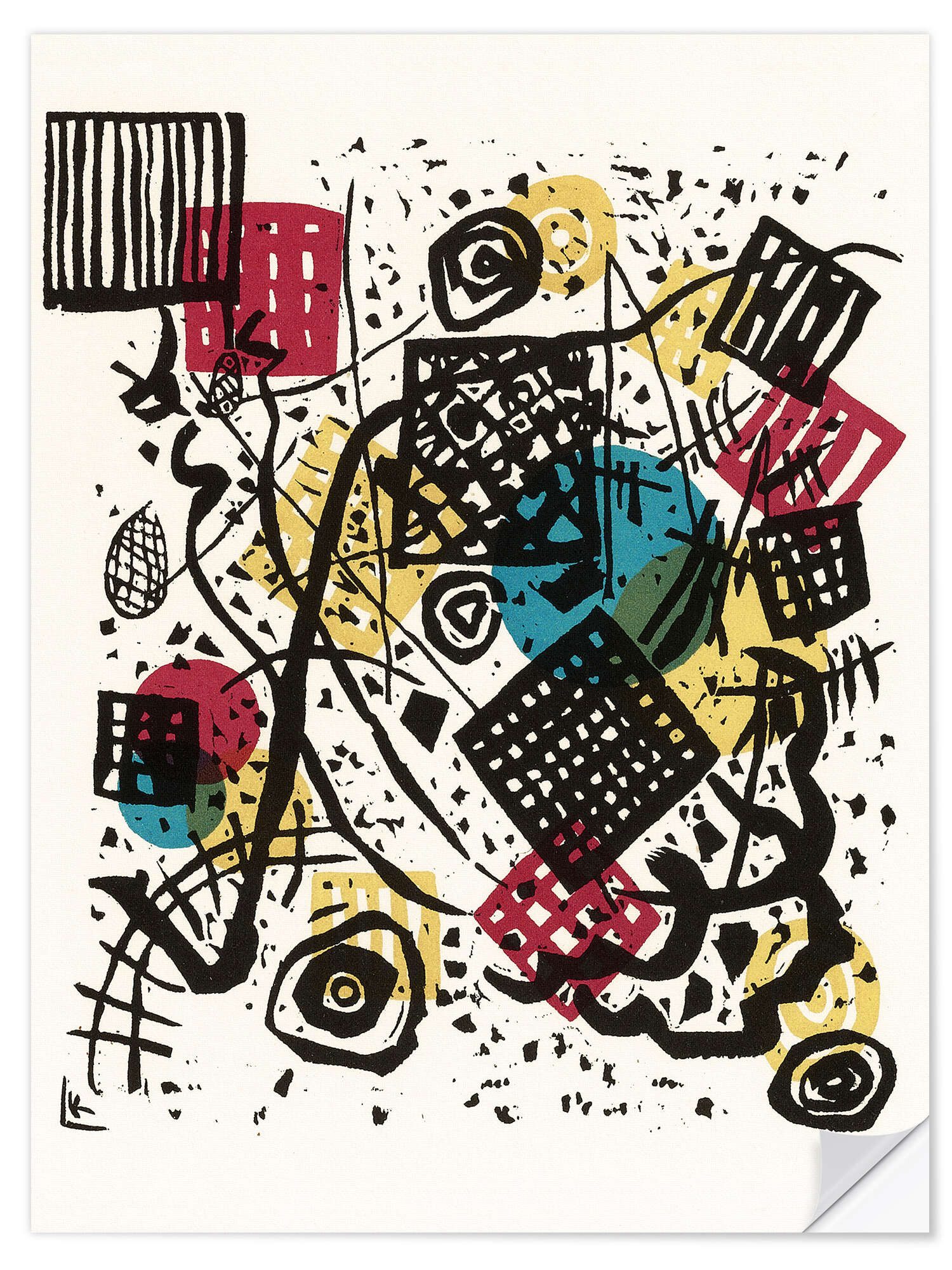 Wandfolie Wassily Kandinsky