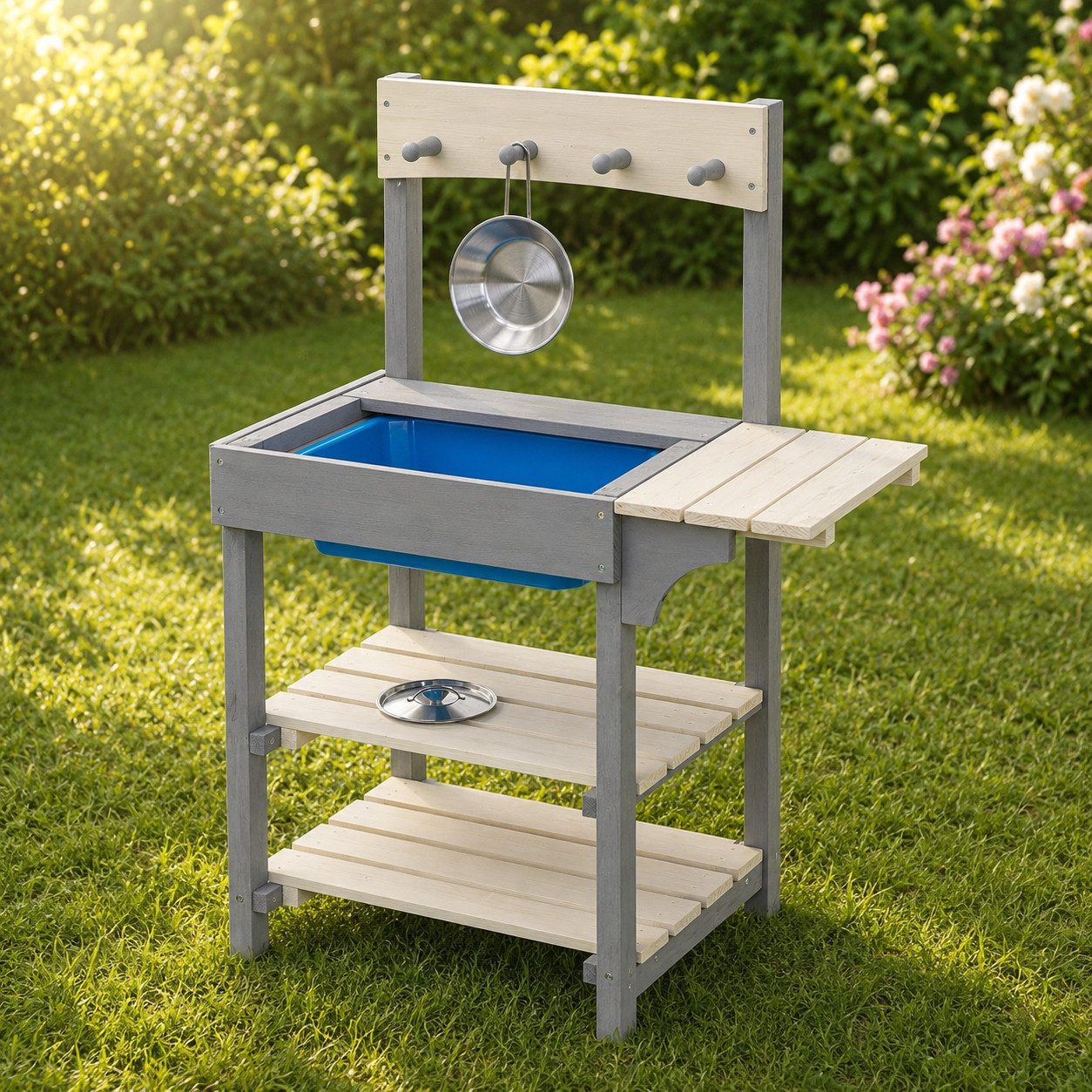 HAGO Kinder-Küchenset Matschküche Spielküche Kinderküche Outdoor-Küche Sandküche, (1-tlg)