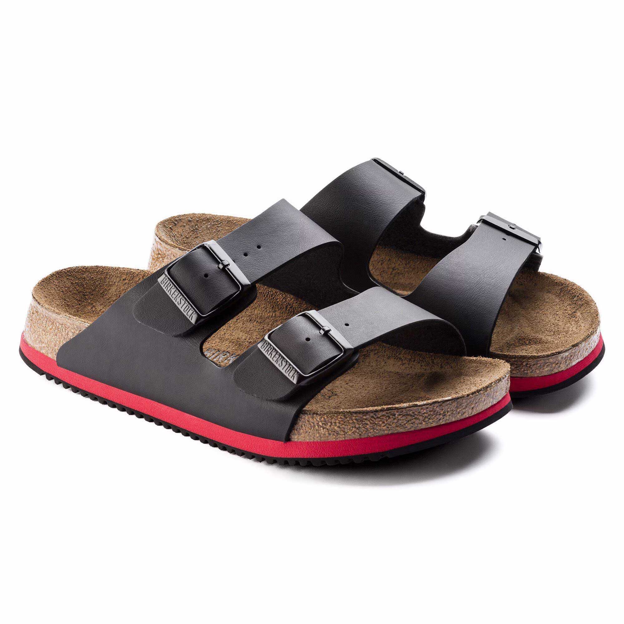 Birkenstock ARIZONA Herren und Damen Sandalen mit ergonomischem Fußbett und Riemen Pantolette Rutschfeste Laufsohle und verstellbare Schnallen – Für Alltag & Beruf