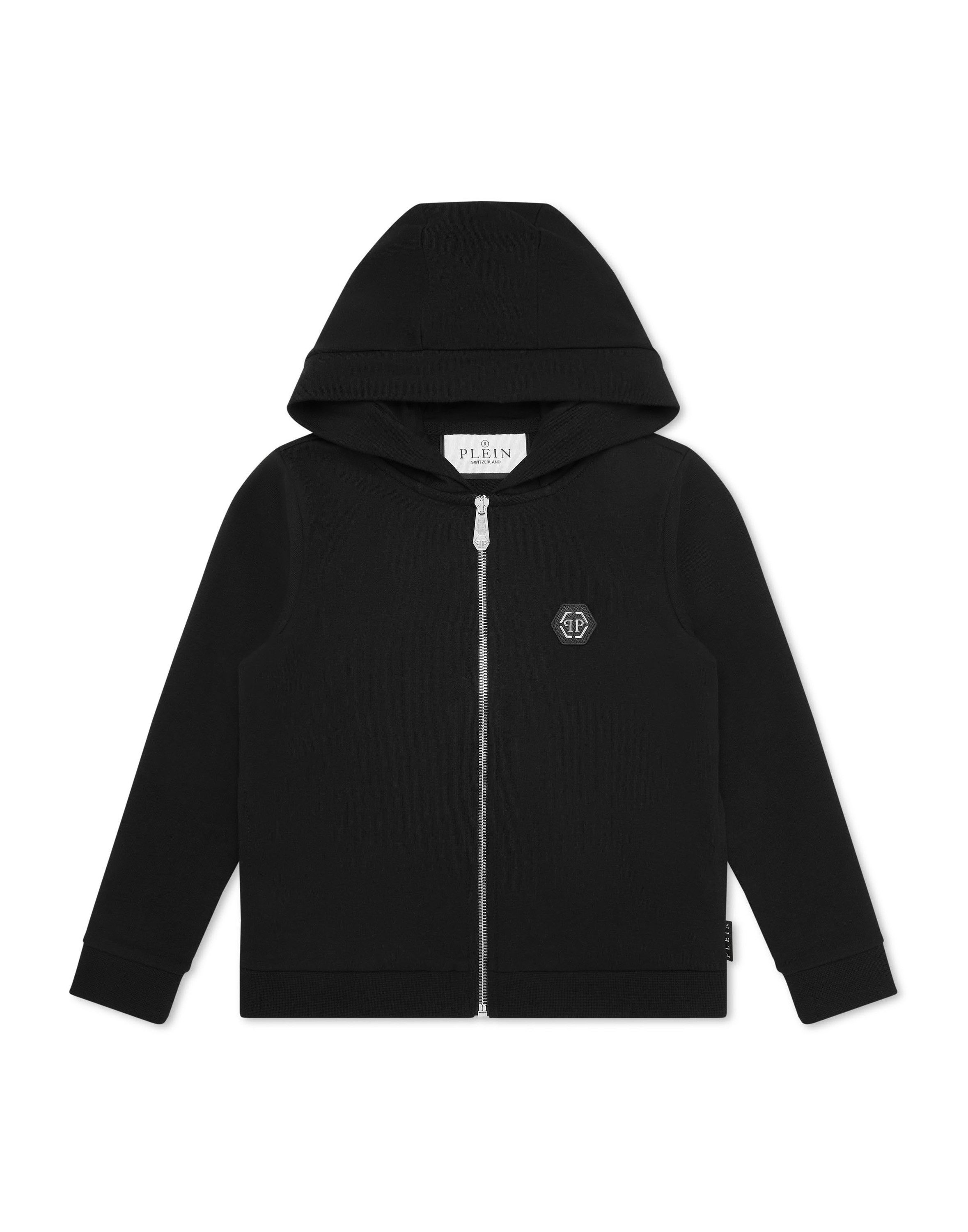 PHILIPP PLEIN Kapuzensweatjacke Hexagon