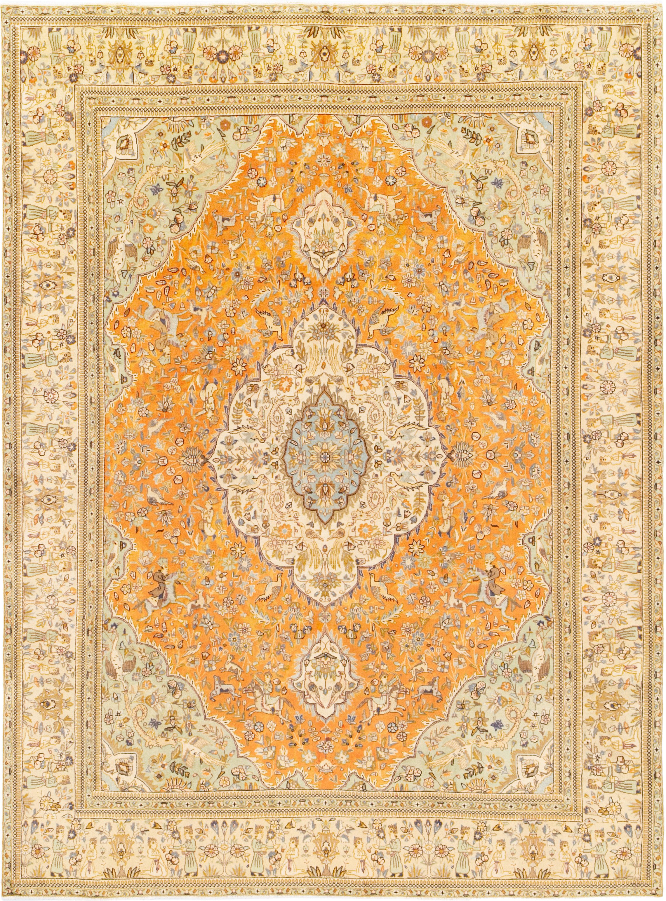 Carpet Avenue Teppich Tabriz Tabatabai Patina 364x270, Rechteck, Höhe: 7 mm