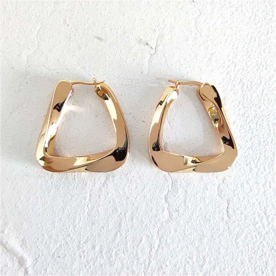 DAYUT Paar Ohrstecker Ohrringe für (1-tlg) Unregelmäßige Frauen, Ohrringe Geometrische Dreieckige