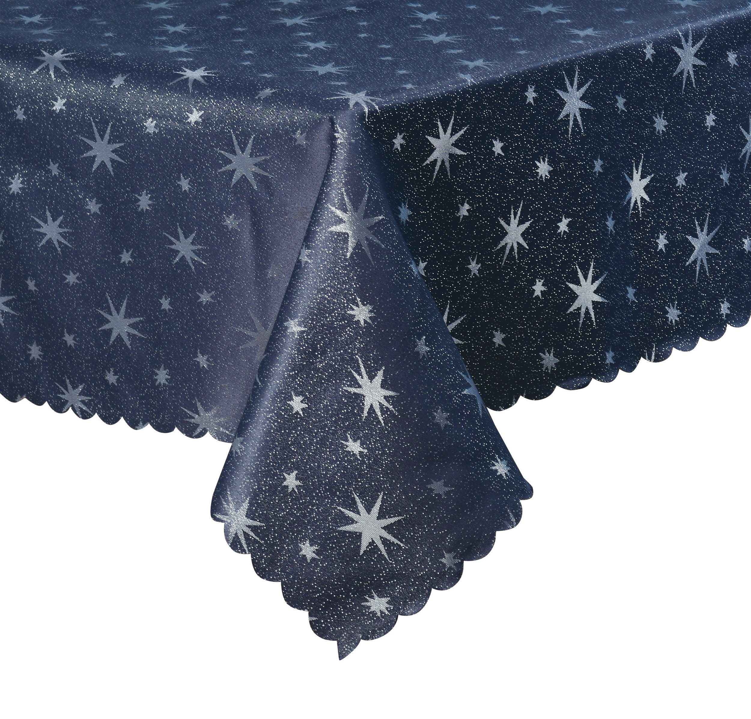 Stoffschmiede Tischdecke, Weihnachten, Lurex, Versch. Größen & Farben