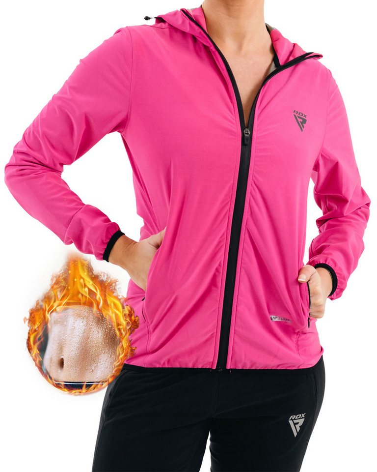 RDX Thermohemd RDX Jogginganzug zum Abnehmen, Saunaanzug Trainingsanzug Männer Frauen