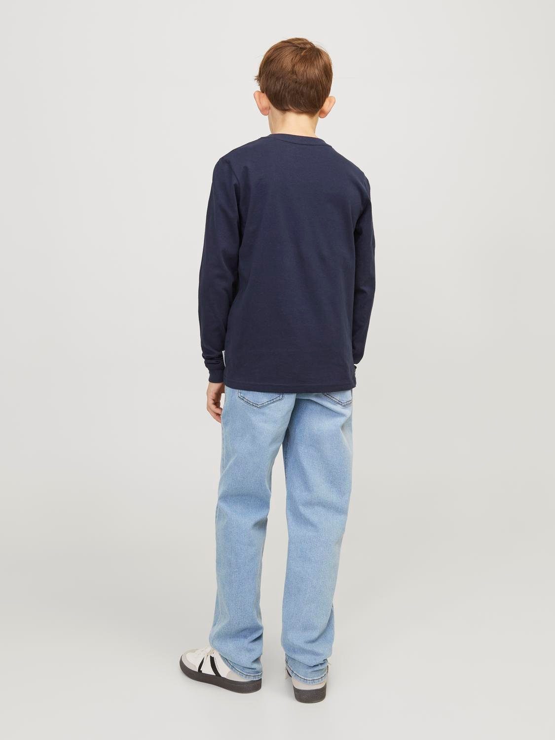 Jack & Jones Junior Regular-fit-Jeans JJICLARK JJORIG STRETCH SQ 702 NOOS JNR