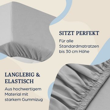 Bettlaken Soft Wonder-Edition, sleepwise, Mikrofaser-Fleece, Gummizug: rundum, (1 Stück), Bettlaken mit Gummizug